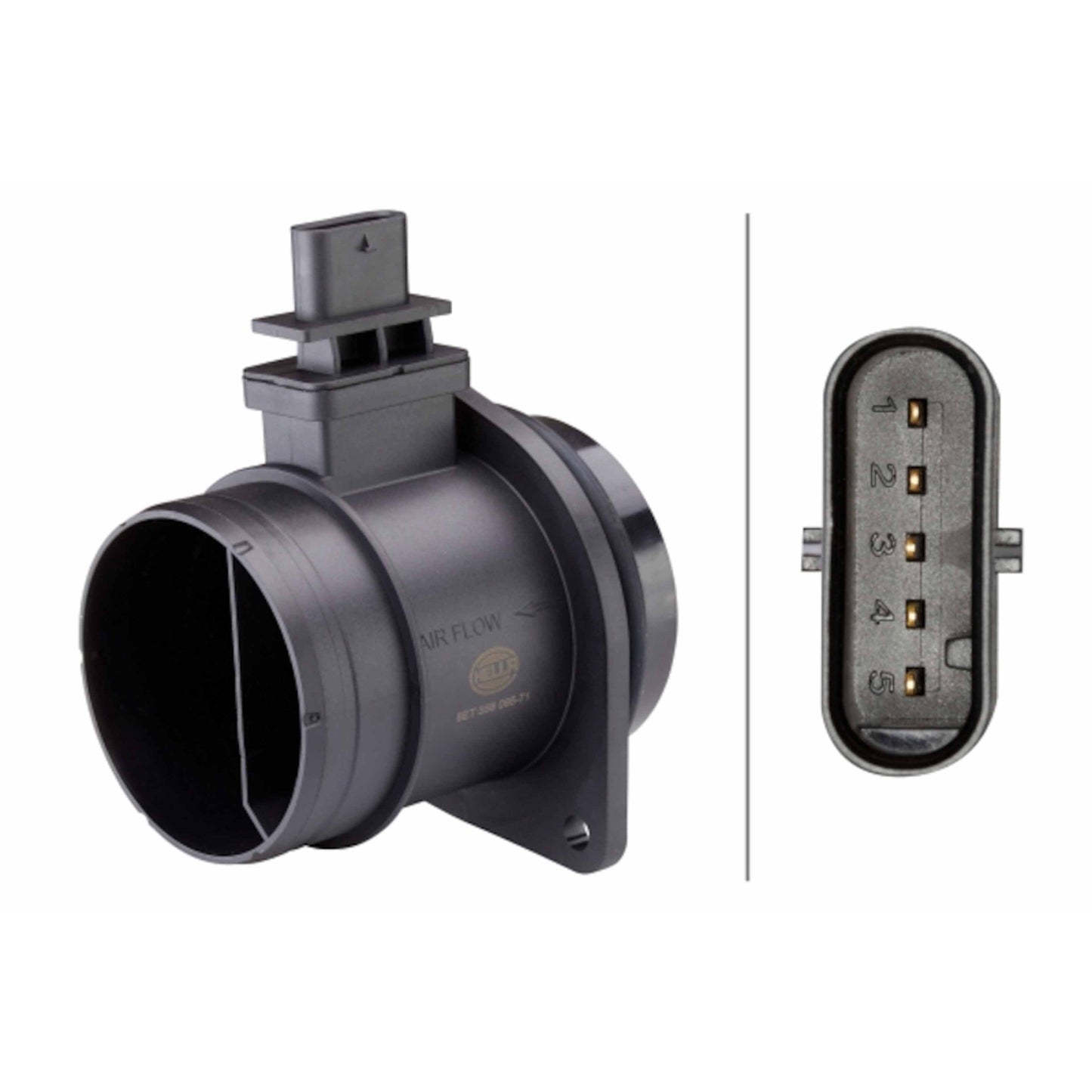 Hella Mass Air Flow Sensor 358095711
