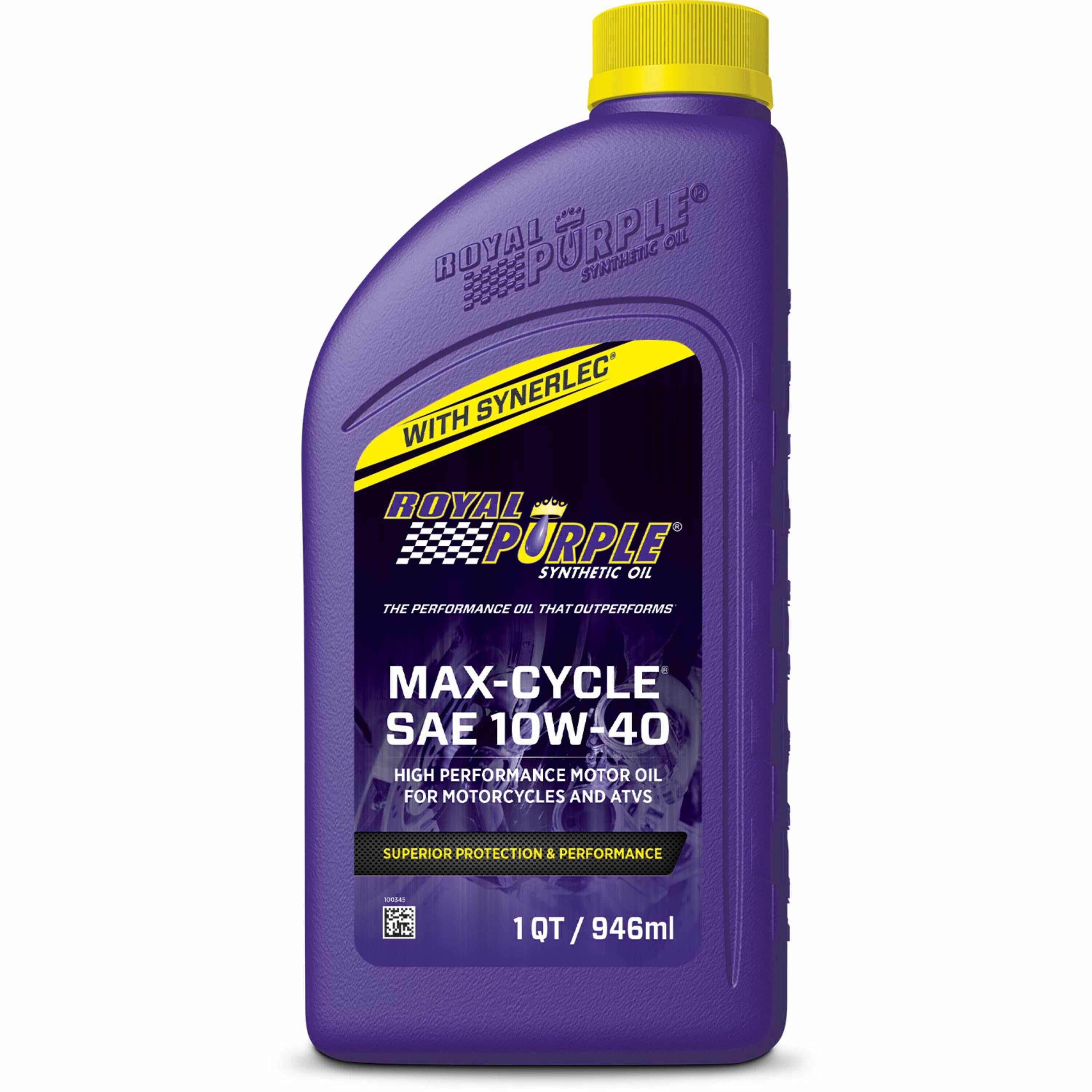 Royal Purple Max-Cycle Motorcycle Full Synthetic Engine Oil 10W-40 1 Quart