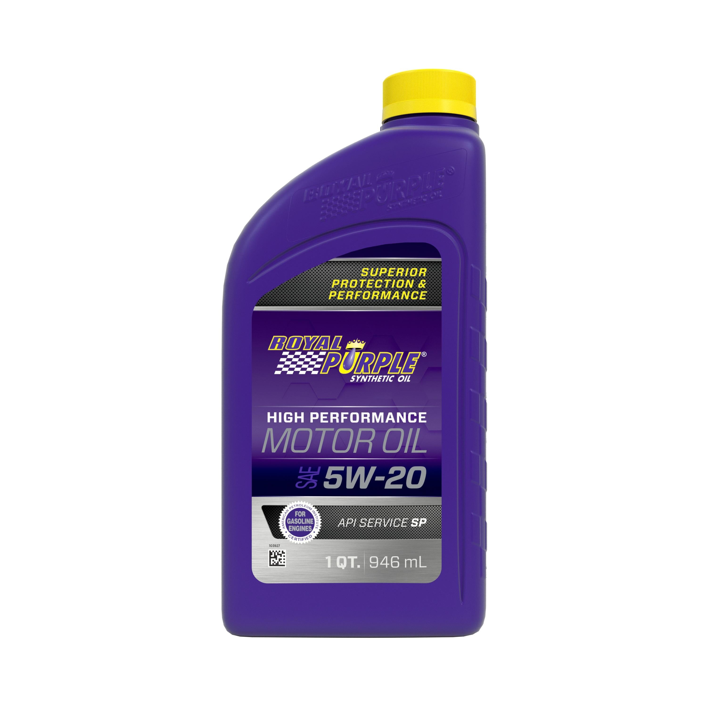 Royal Purple High Performance Full Synthetic Engine Oil 5W-20 1 Quart