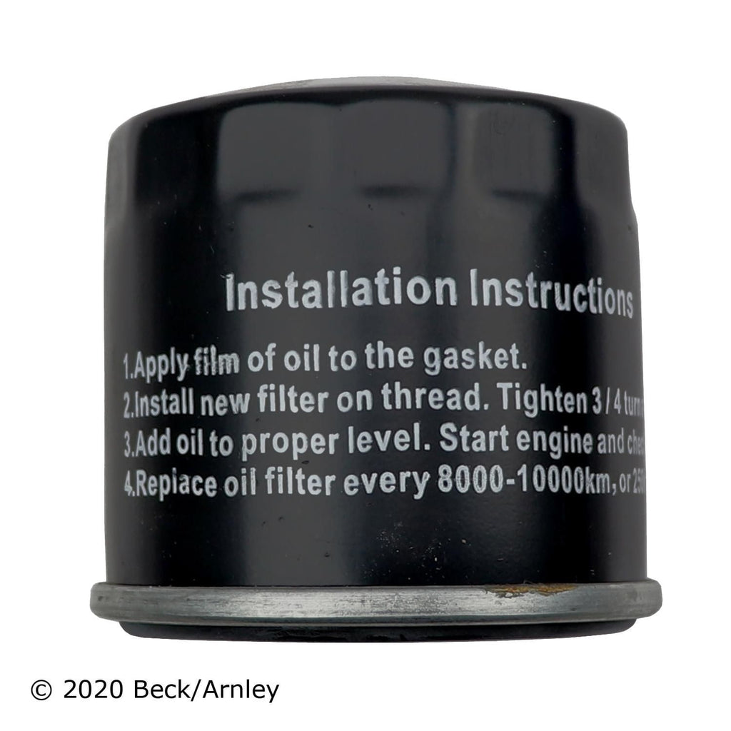 Beck / Arnley Engine Oil Filter 041-8176
