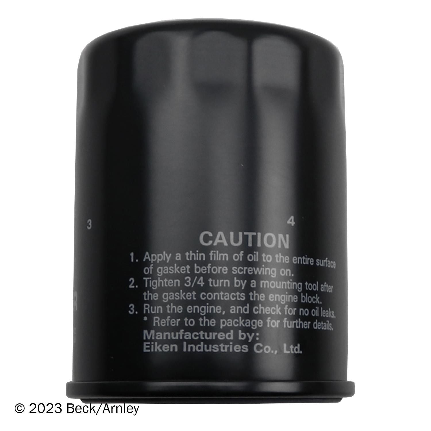 Beck / Arnley Engine Oil Filter 041-8183