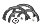 Pocket Fender Flares | Crew Cab | W/O Emblem | Gloss Black | Nissan Titan (17-24)