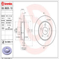 Brembo Disc Brake Rotor 08.B600.11