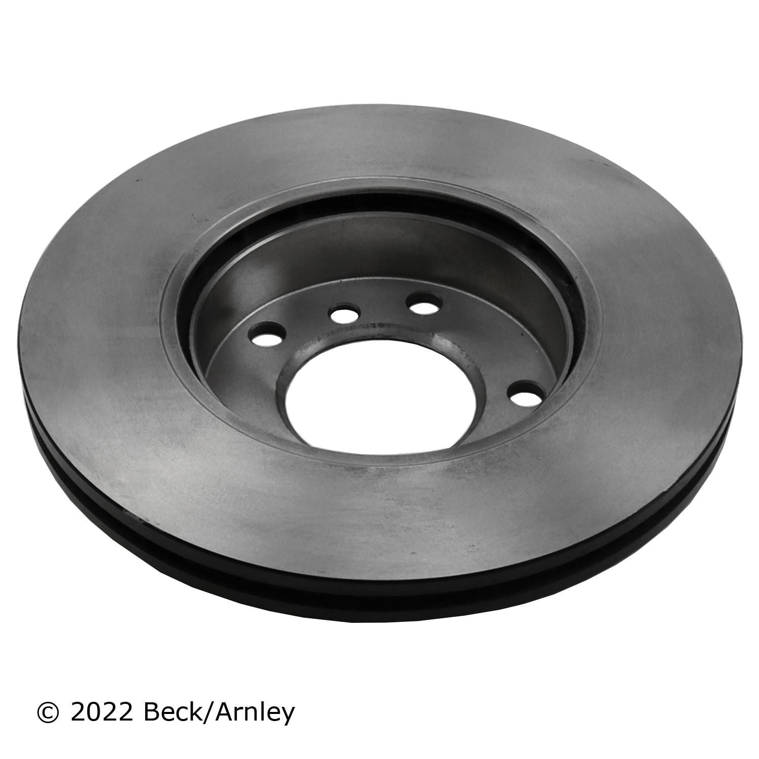 Beck / Arnley Disc Brake Rotor 083-2550