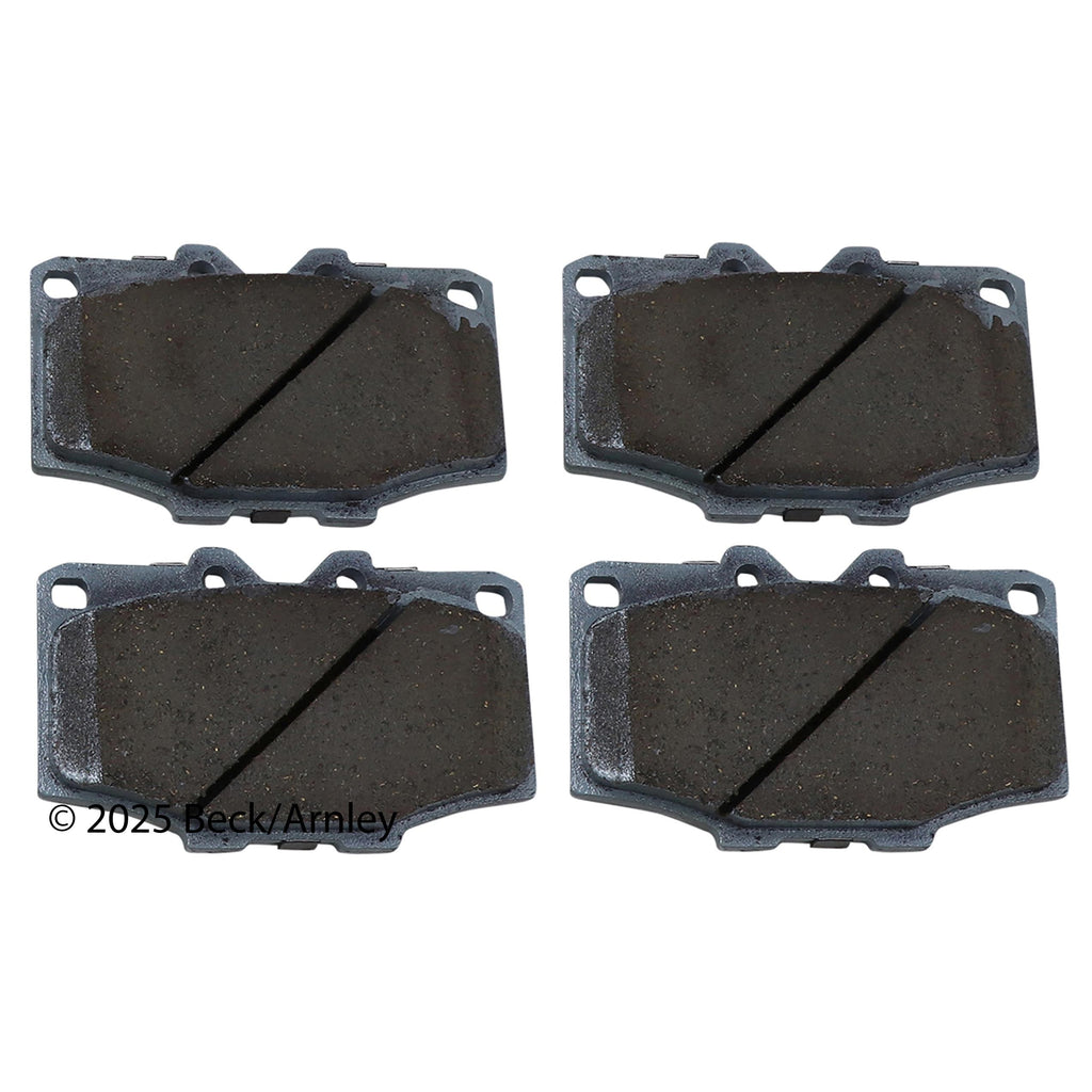 Beck / Arnley Organic Disc Brake Pad Set 085-0852