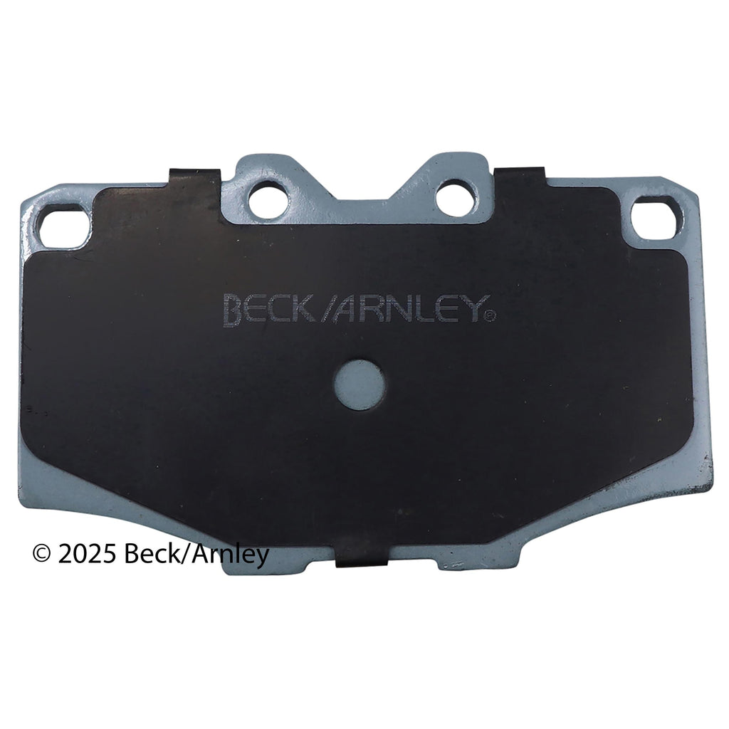 Beck / Arnley Organic Disc Brake Pad Set 085-0852