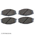 Beck / Arnley Organic Disc Brake Pad Set 085-1190
