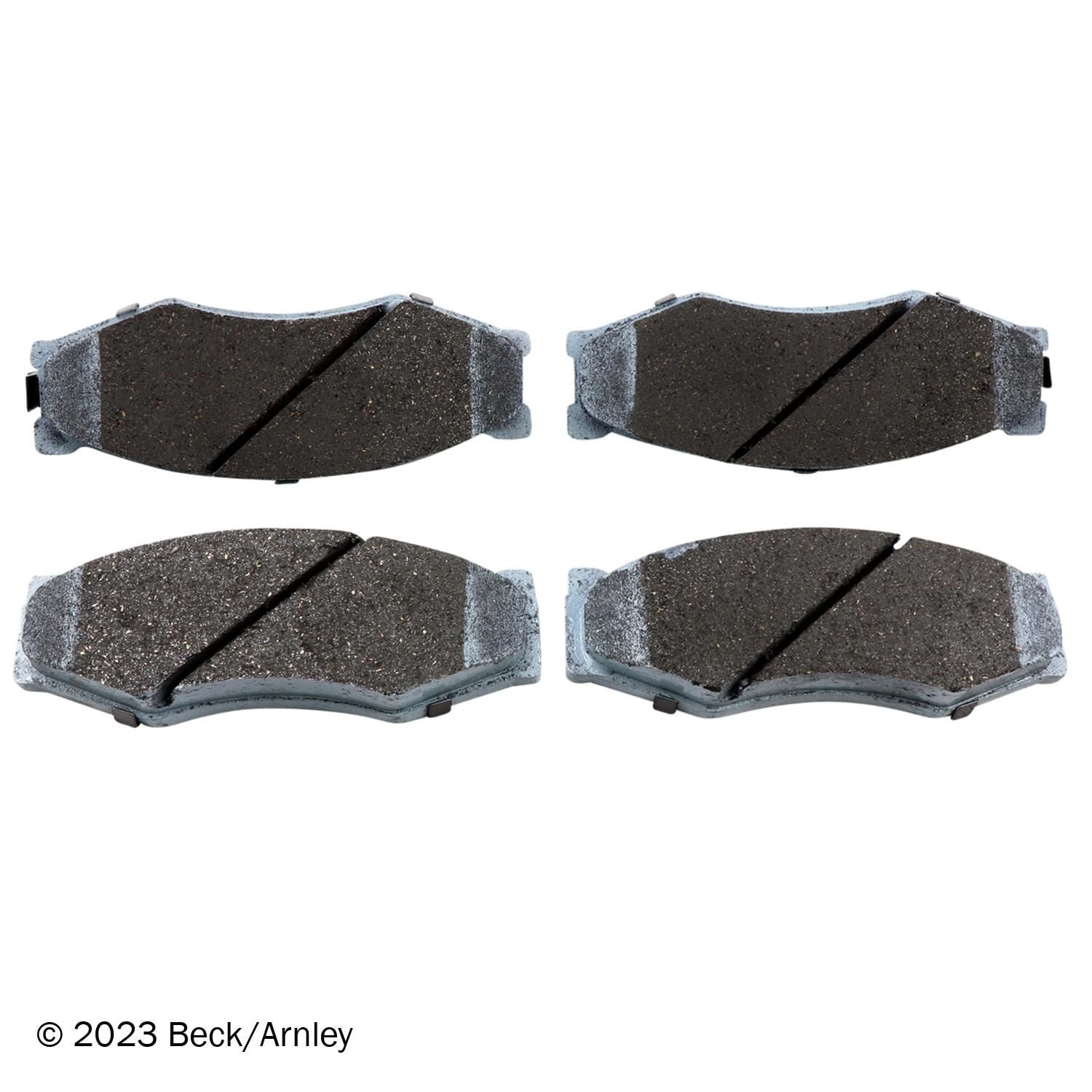 Beck / Arnley Semi - Metallic Brake Pads 085-1246