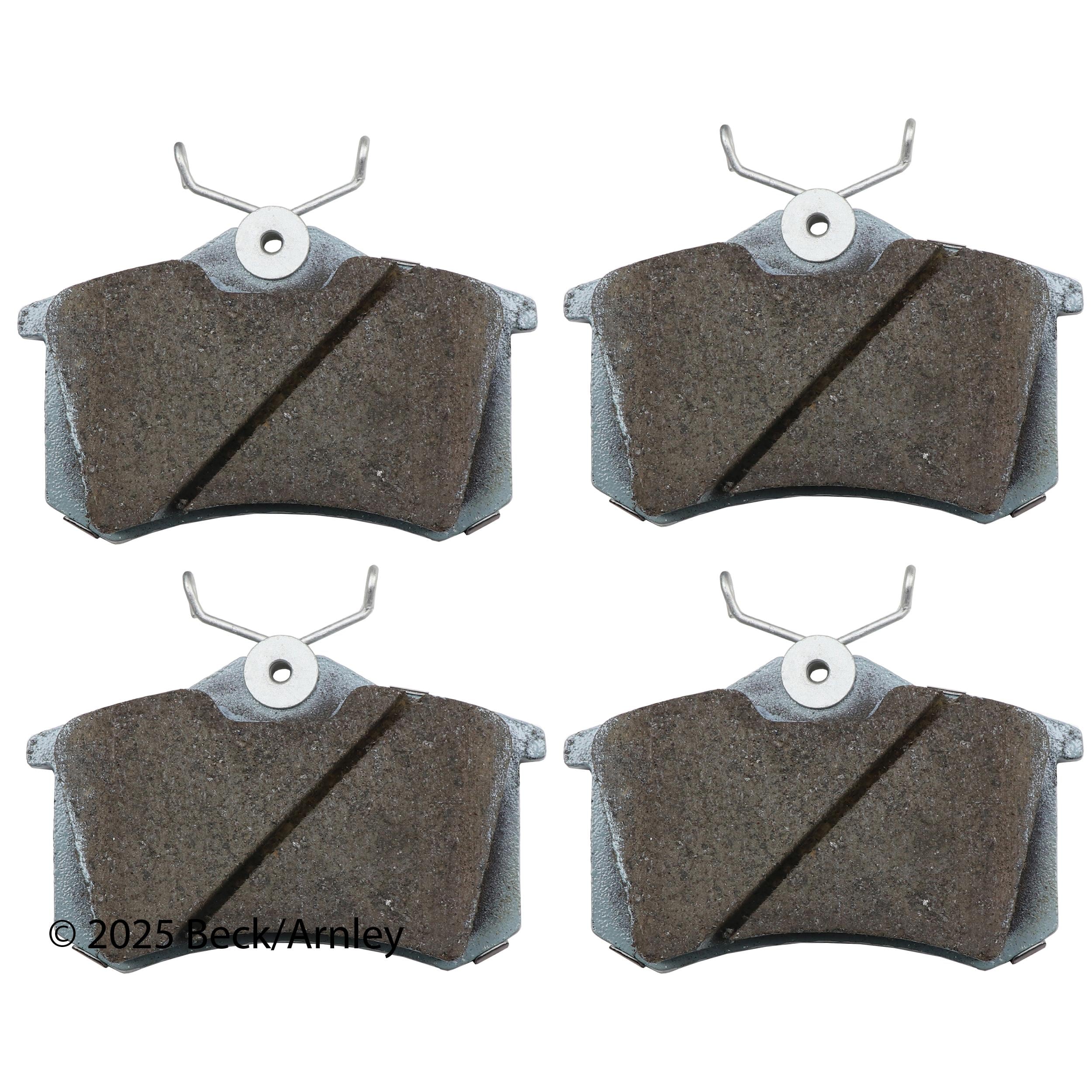 Beck / Arnley Ceramic Disc Brake Pad Set 085-1325