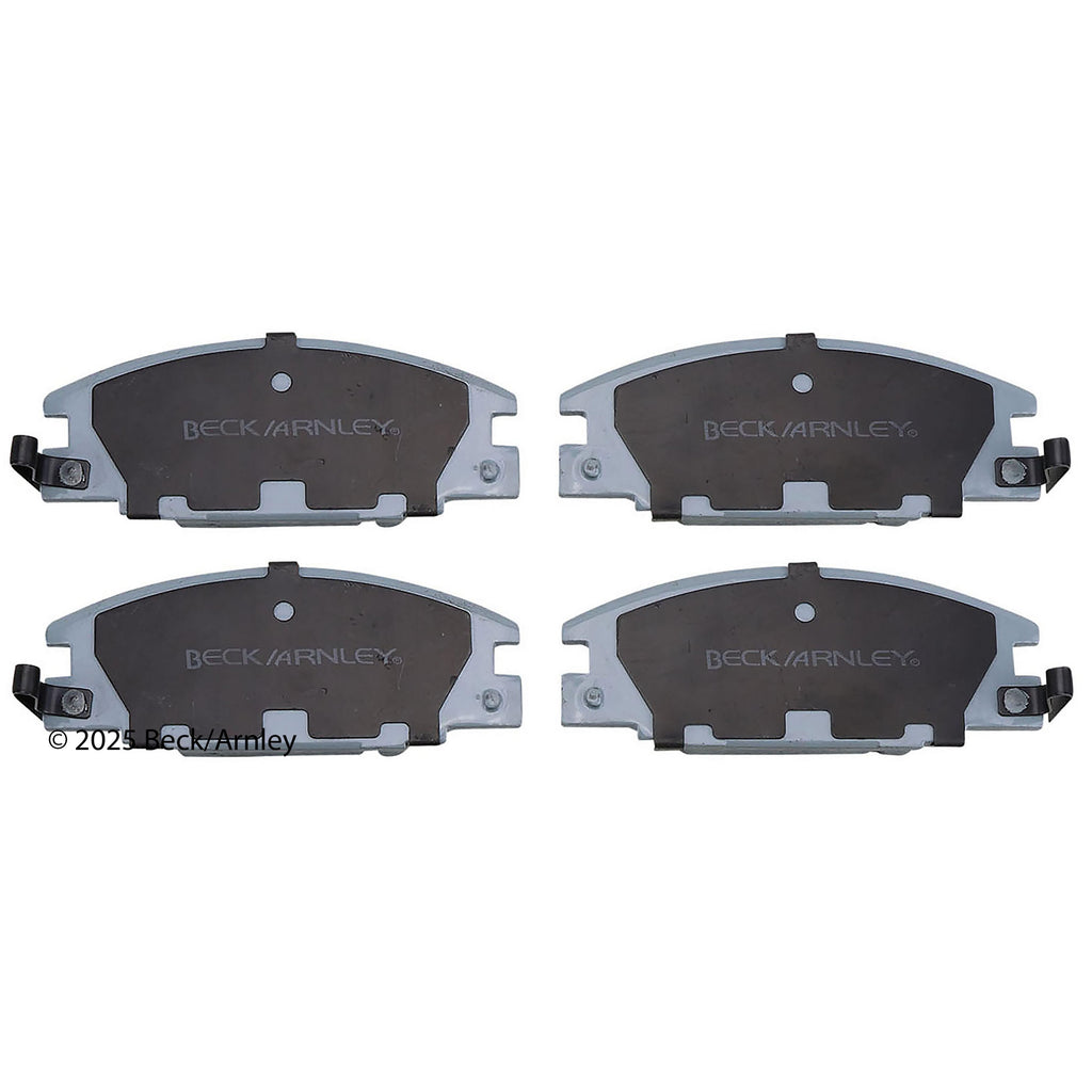 Beck / Arnley Ceramic Brake Pads 085-1360