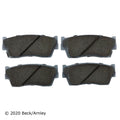 Beck / Arnley Organic Disc Brake Pad Set 085-1369