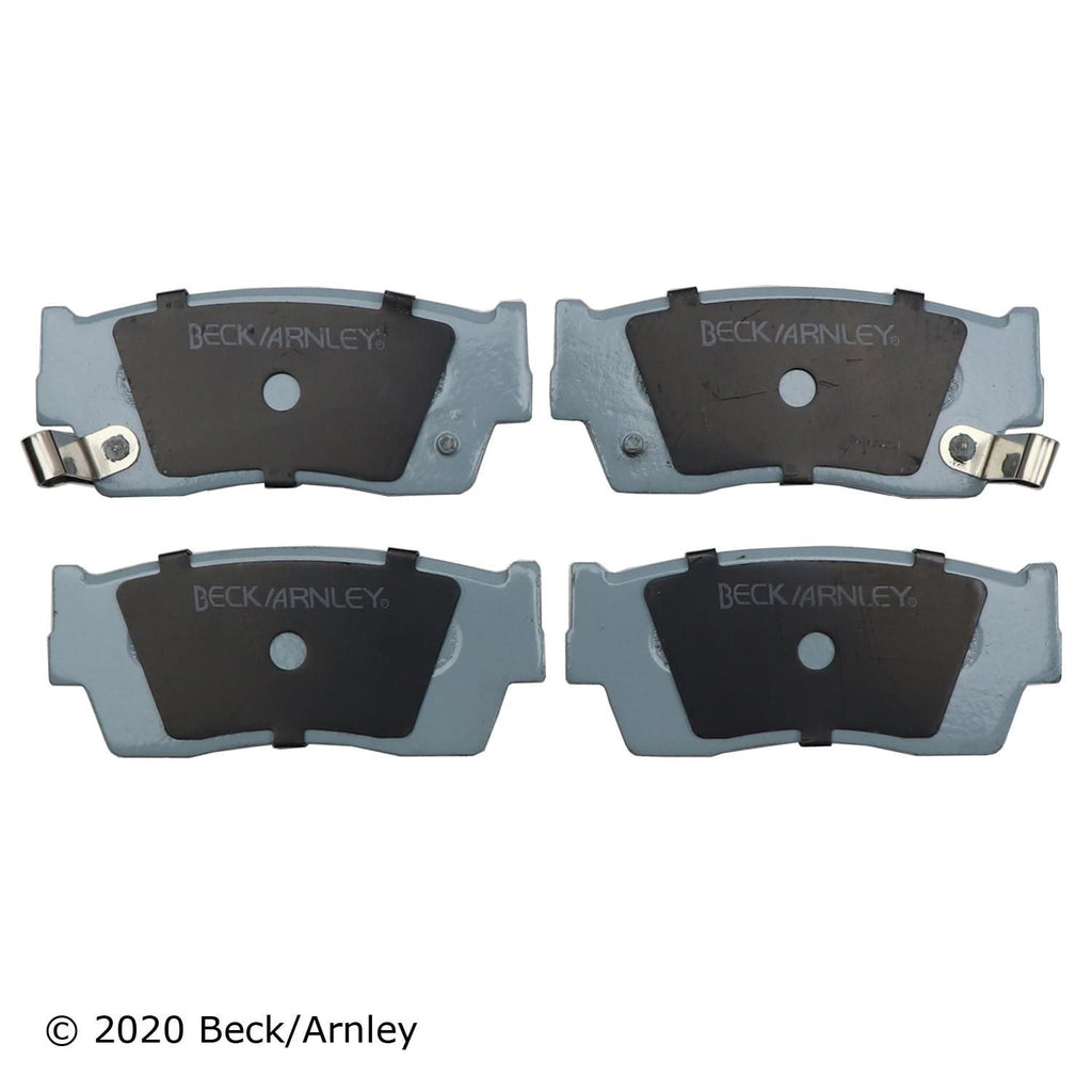 Beck / Arnley Organic Disc Brake Pad Set 085-1369