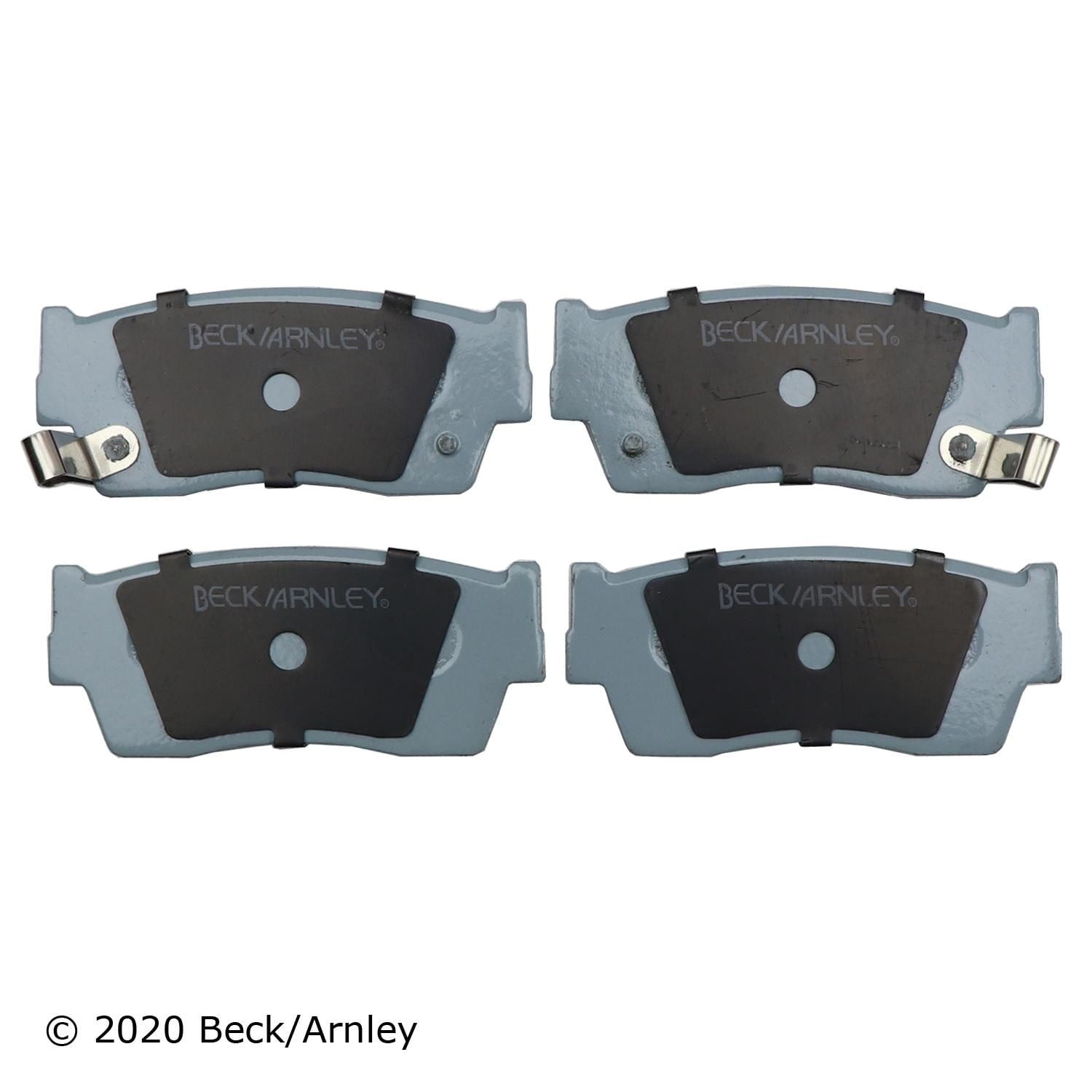 Beck / Arnley Organic Disc Brake Pad Set 085-1369