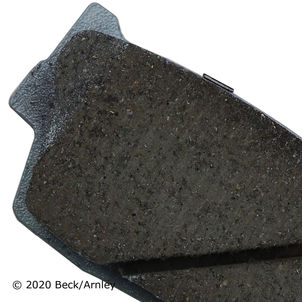 Beck / Arnley Organic Disc Brake Pad Set 085-1369