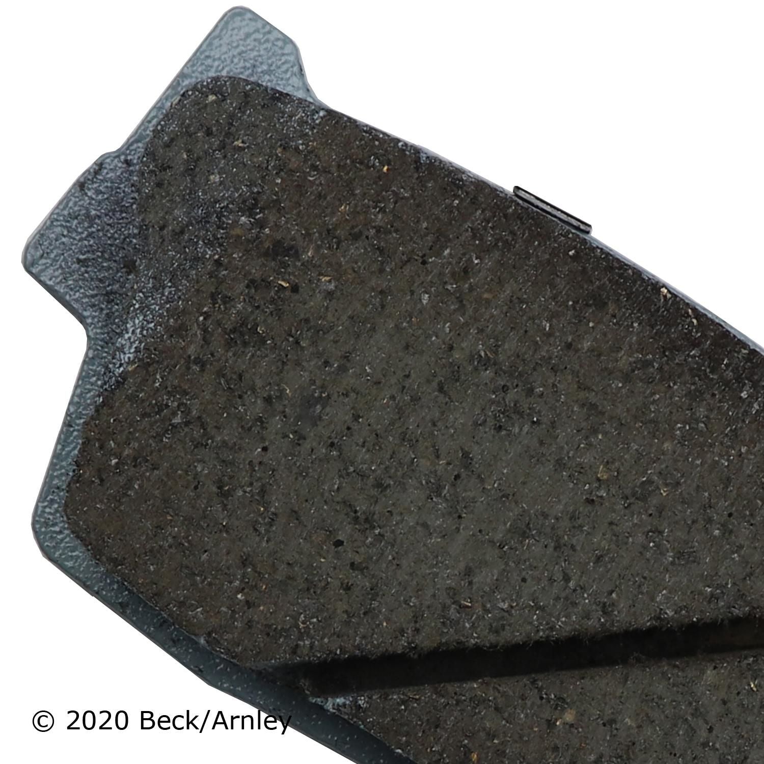 Beck / Arnley Organic Disc Brake Pad Set 085-1369
