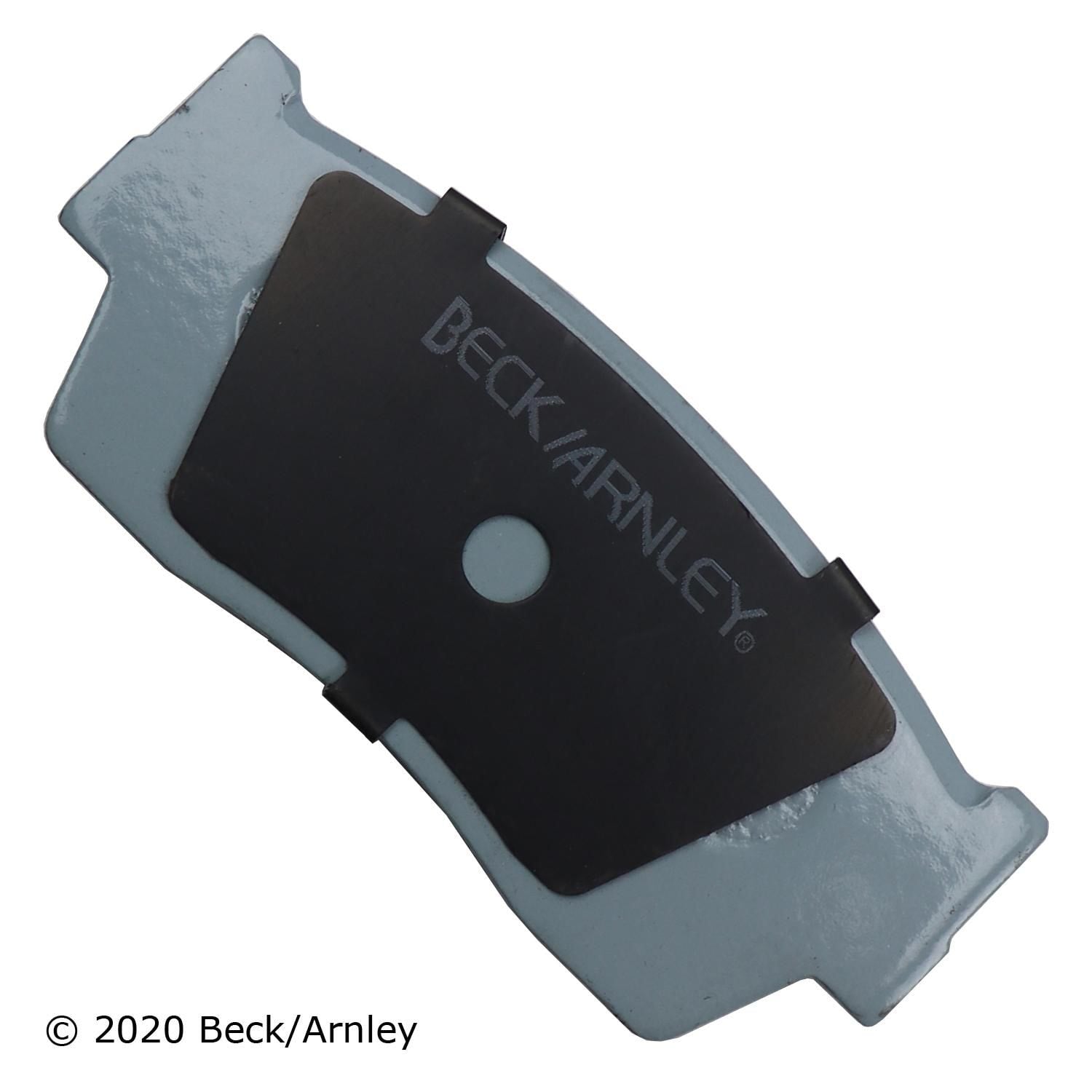Beck / Arnley Organic Disc Brake Pad Set 085-1369