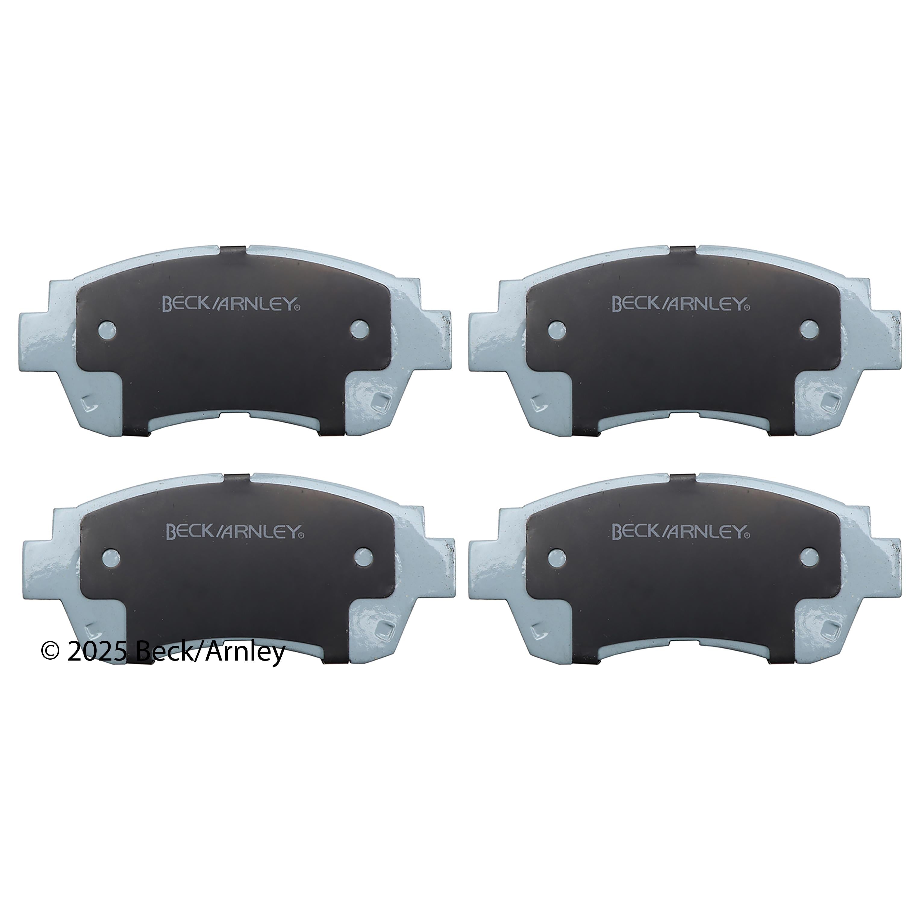 Beck / Arnley Ceramic Disc Brake Pad Set 085-1379