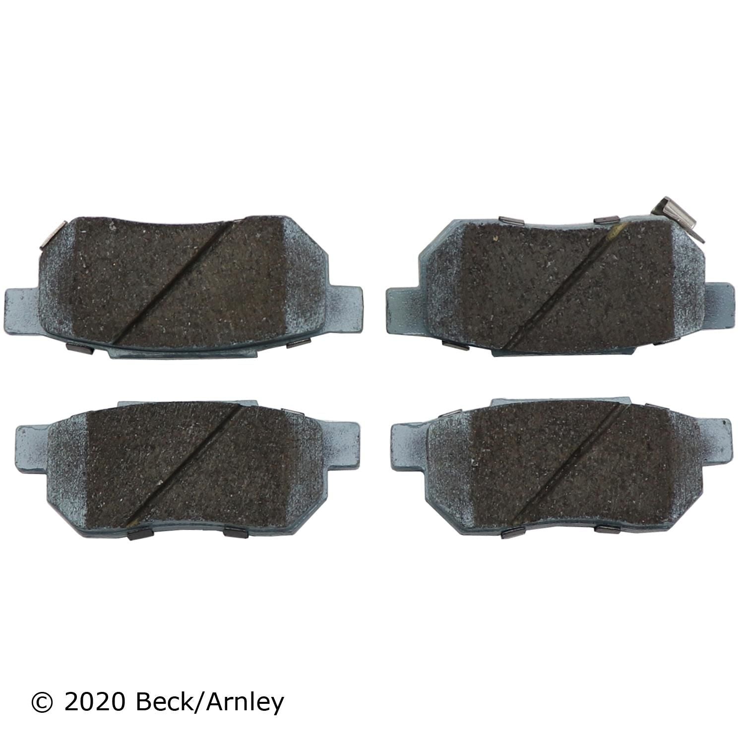 Beck / Arnley Ceramic Disc Brake Pad Set 085-1431