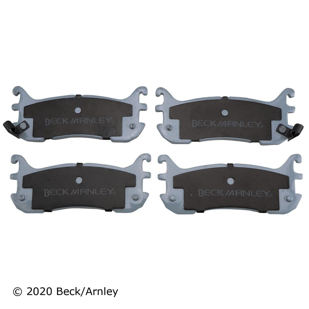 Beck / Arnley Organic Disc Brake Pad Set 085-1505