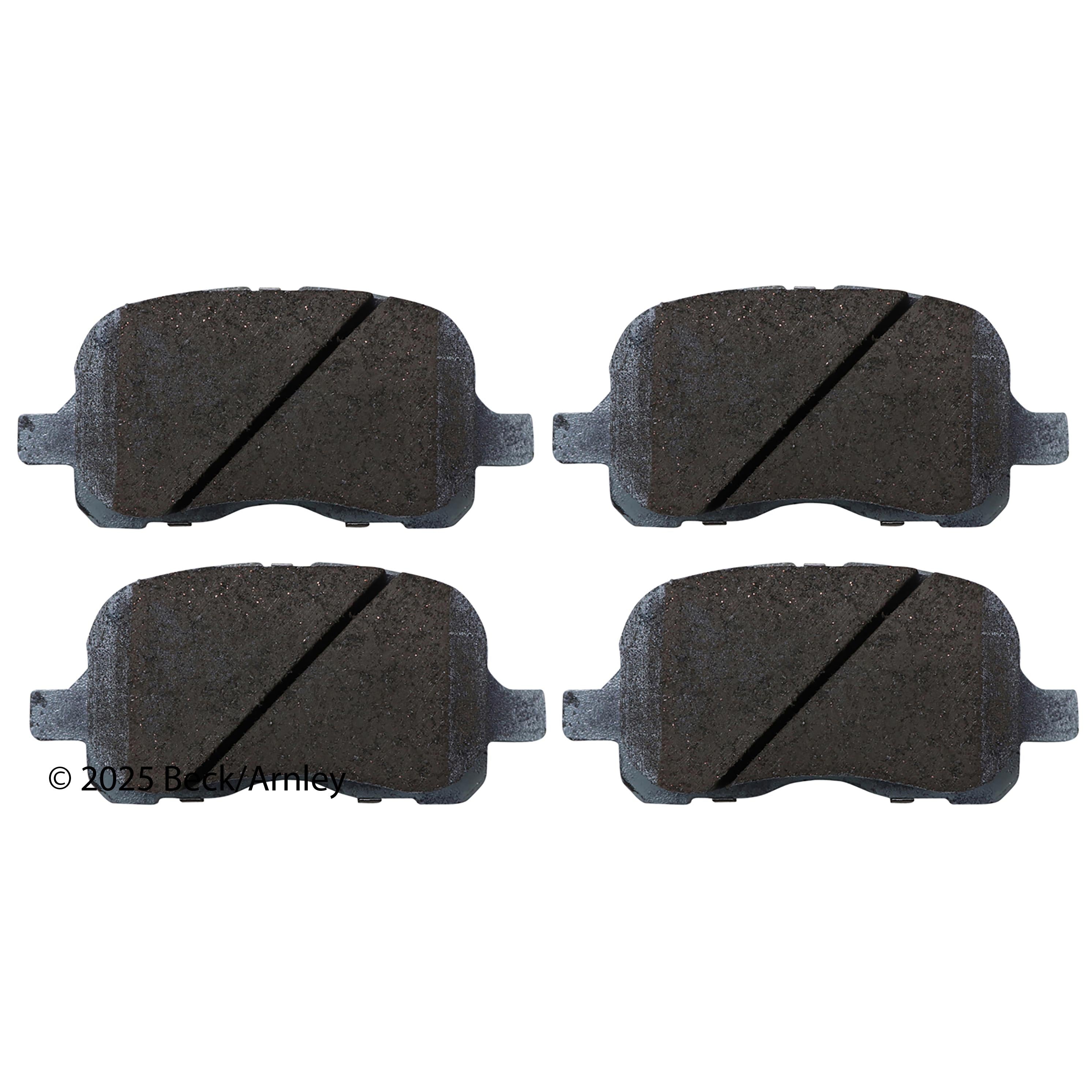 Beck / Arnley Ceramic Disc Brake Pad Set 085-1553
