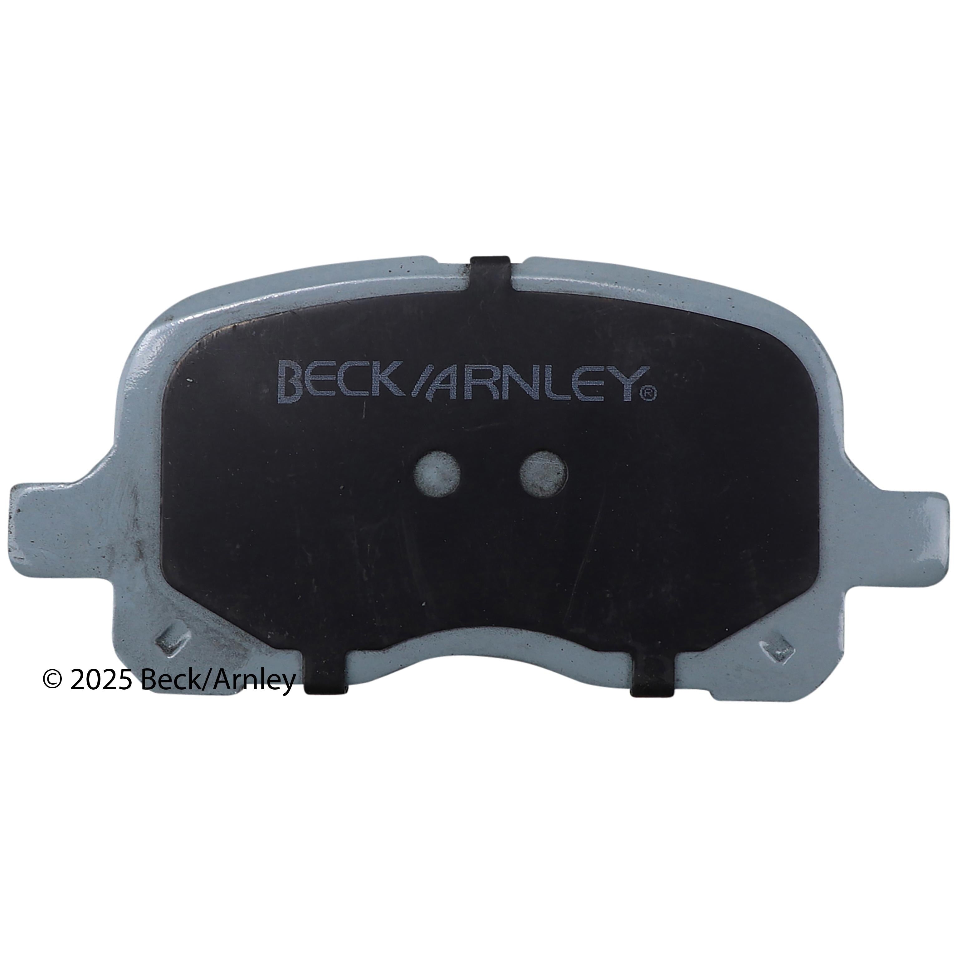 Beck / Arnley Ceramic Disc Brake Pad Set 085-1553