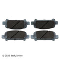 Beck / Arnley Ceramic Disc Brake Pad Set 085-1573