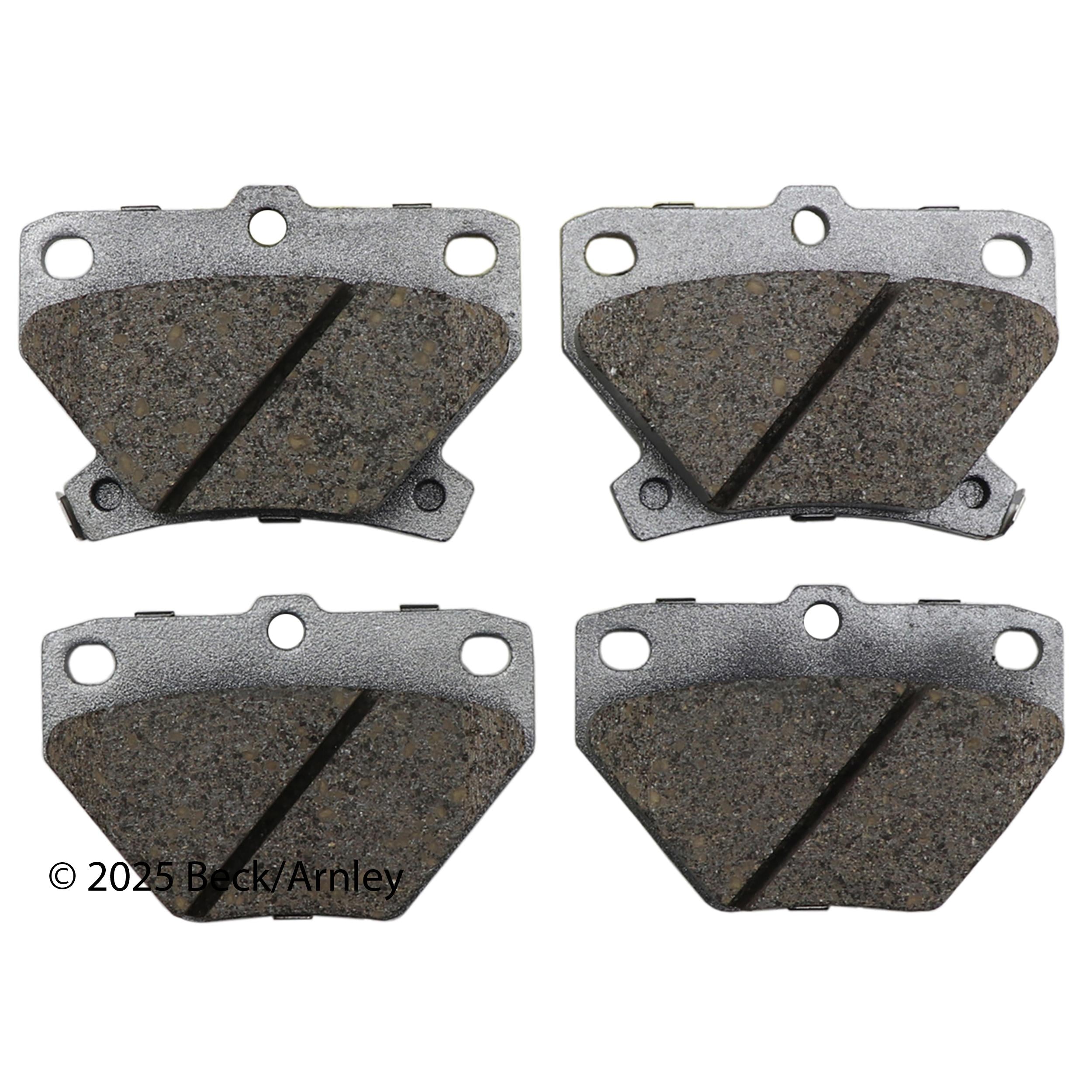 Beck / Arnley Ceramic Disc Brake Pad Set 085-1636