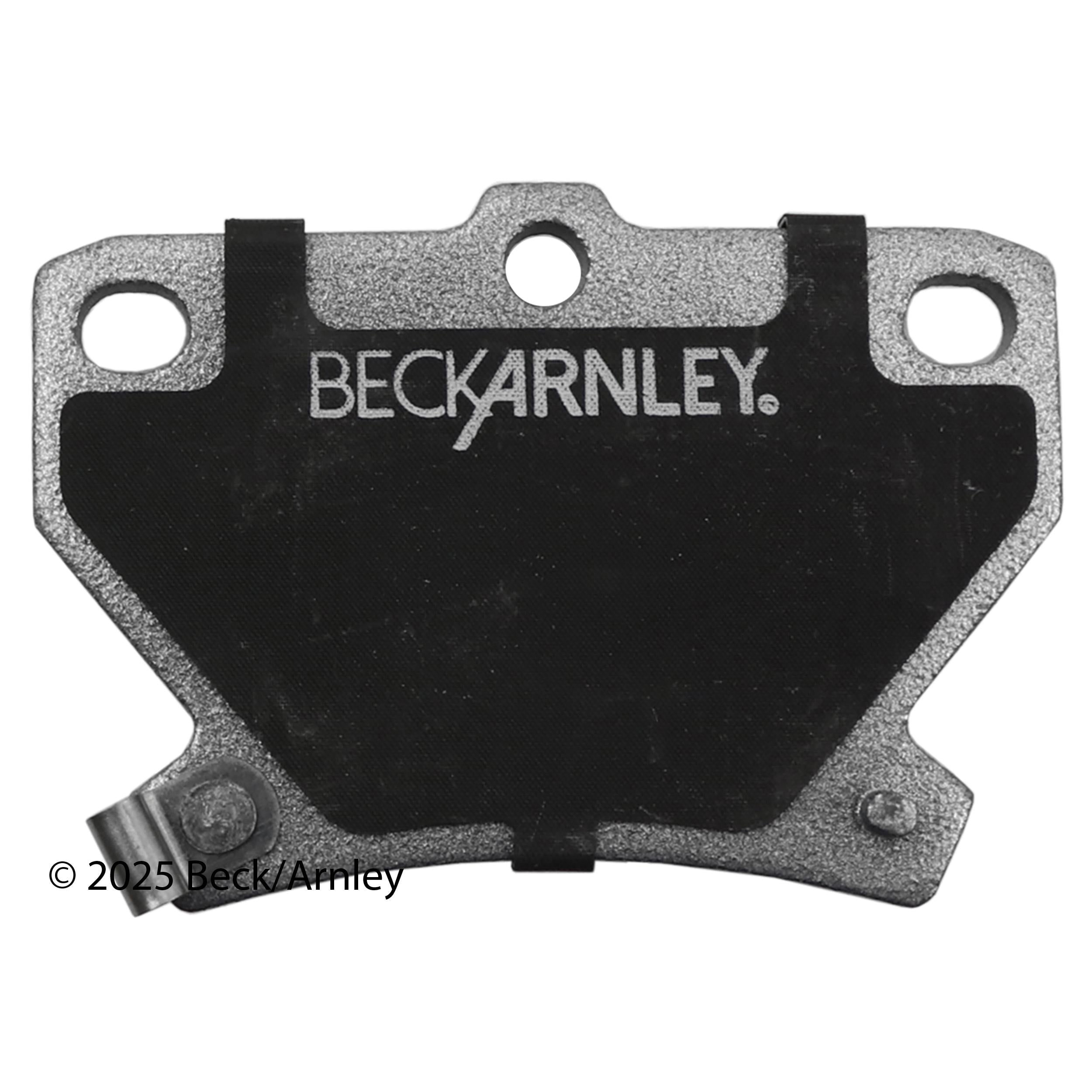 Beck / Arnley Ceramic Disc Brake Pad Set 085-1636