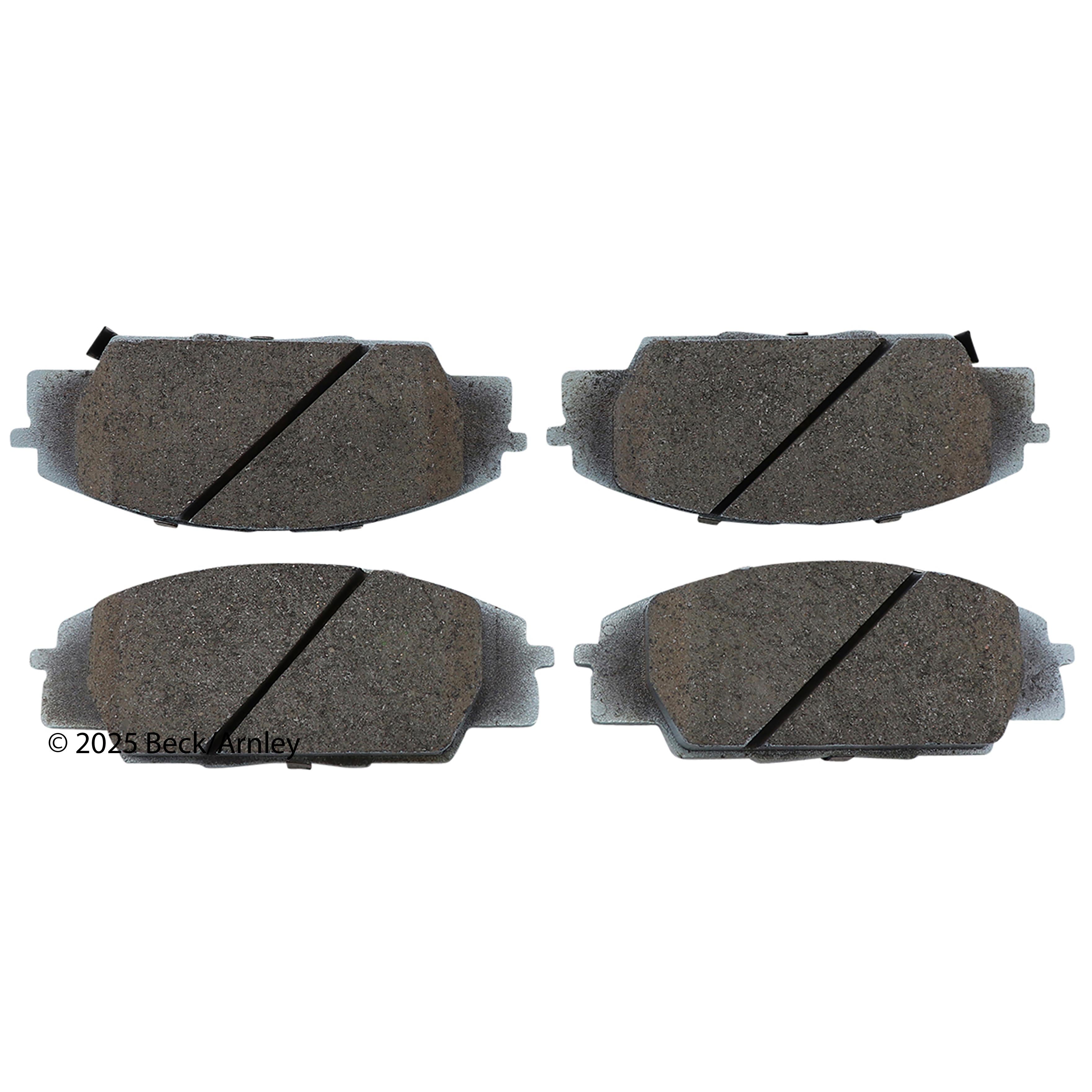 Beck / Arnley Ceramic Disc Brake Pad Set 085-1639