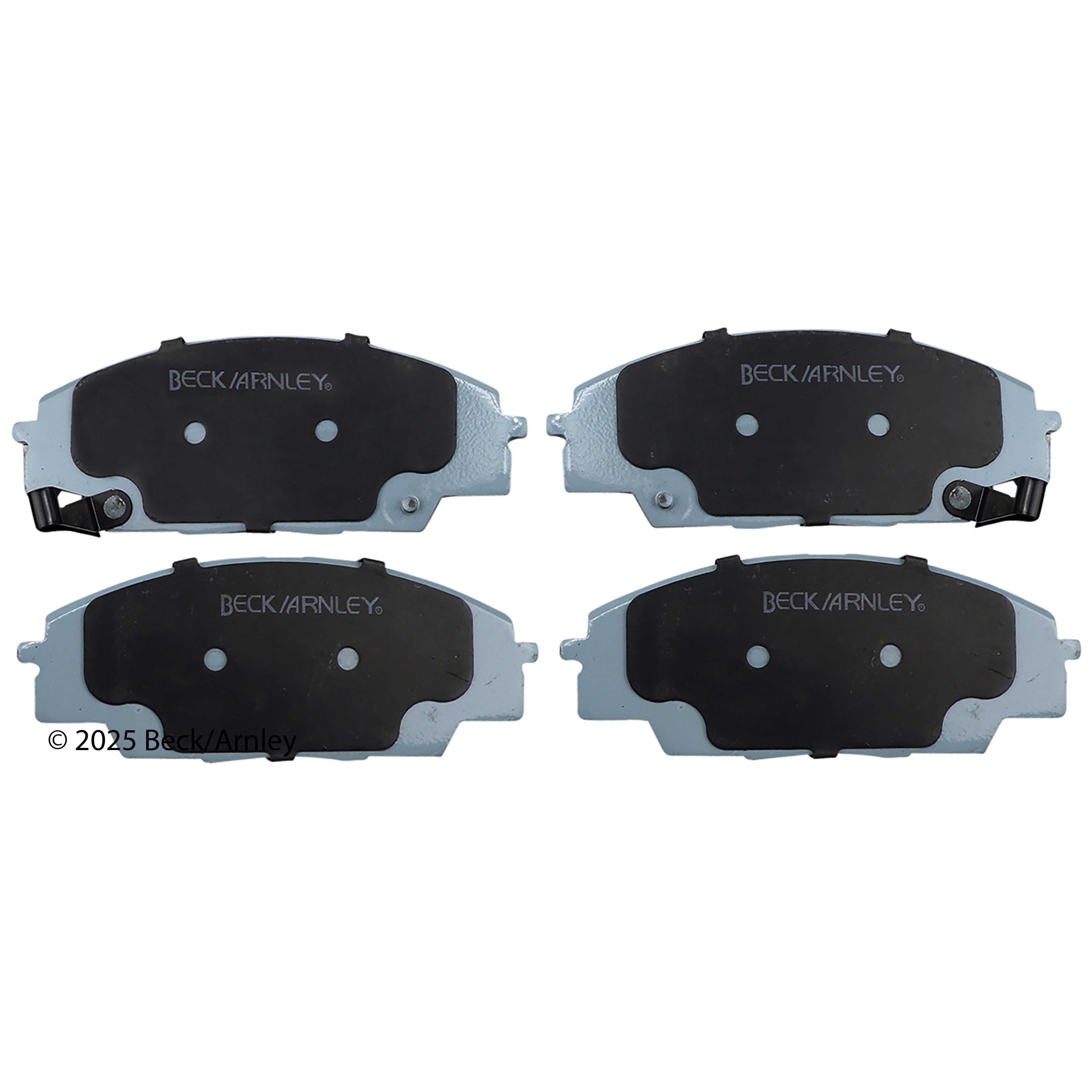 Beck / Arnley Ceramic Disc Brake Pad Set 085-1639
