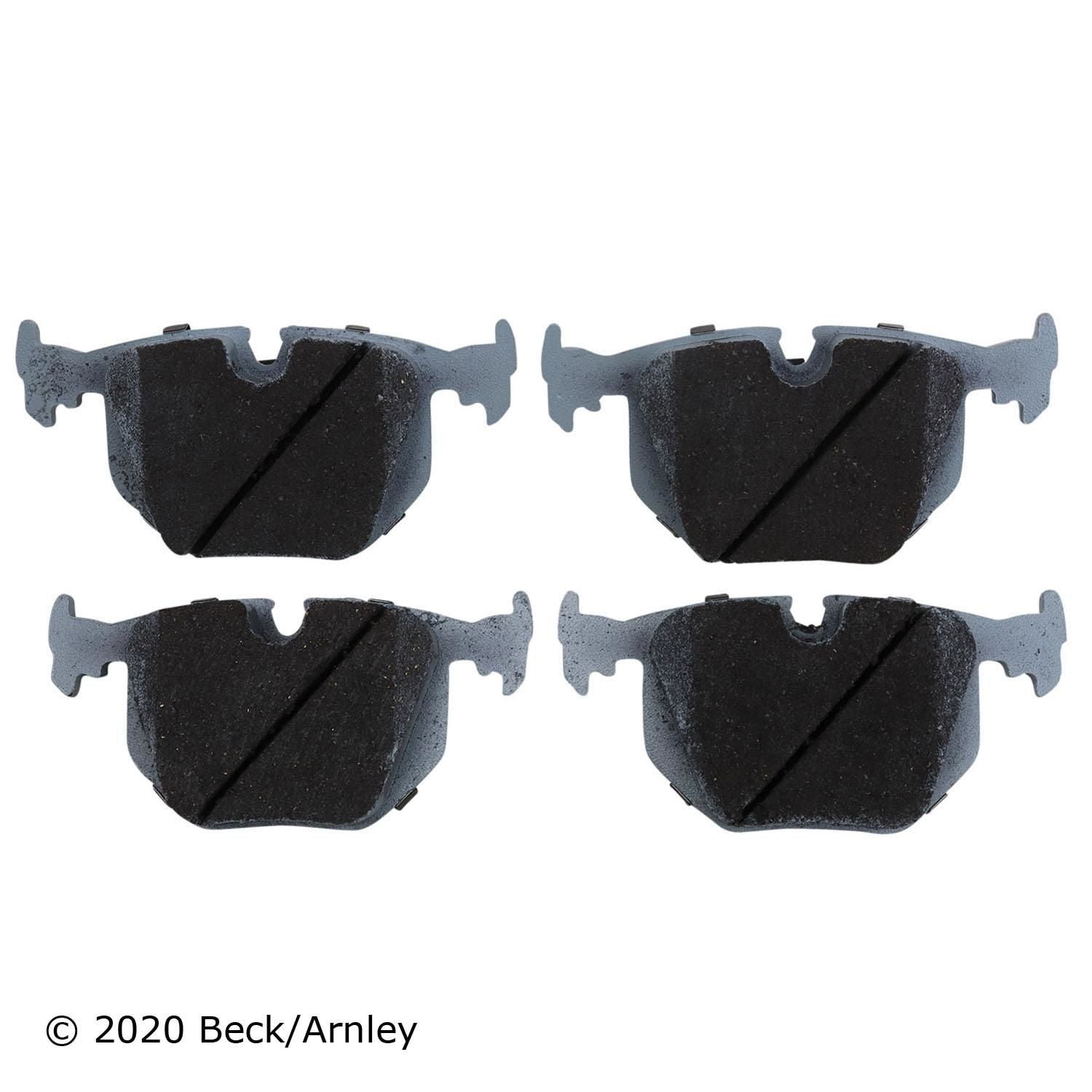 Beck / Arnley Semi - metallic Disc Brake Pad Set 085-1651