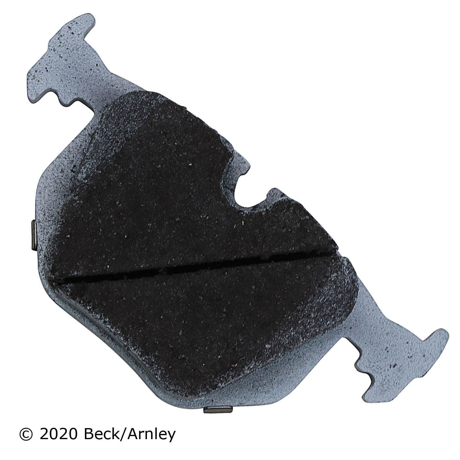 Beck / Arnley Semi - metallic Disc Brake Pad Set 085-1651