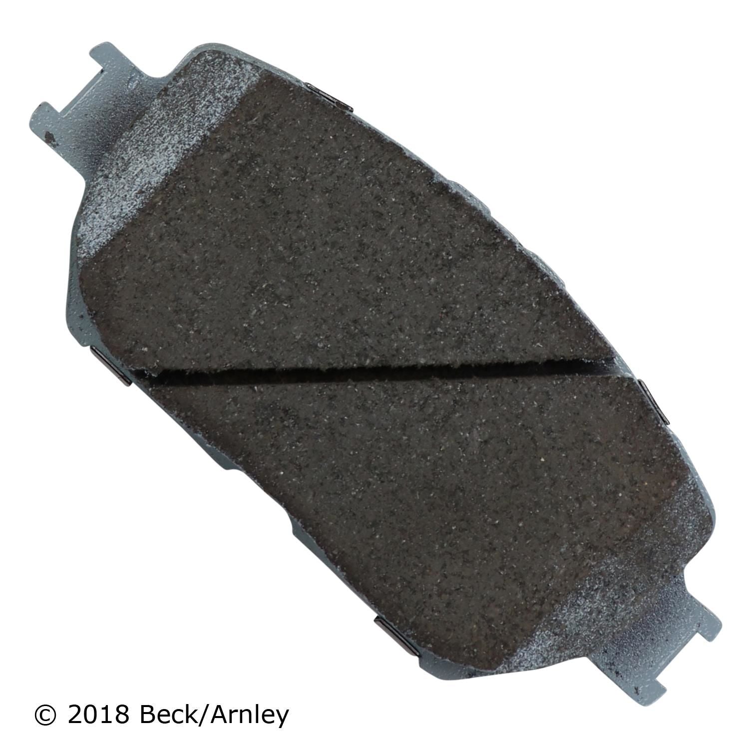 Beck / Arnley Ceramic Disc Brake Pad Set 085-1657