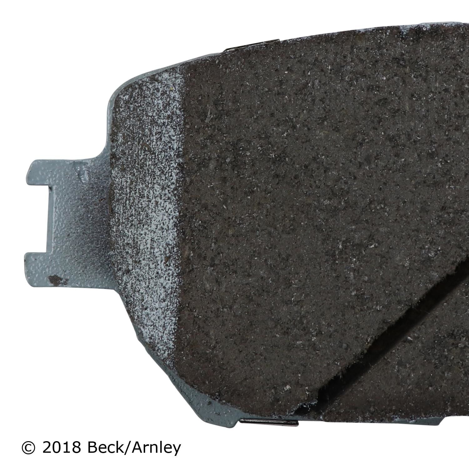Beck / Arnley Ceramic Disc Brake Pad Set 085-1657