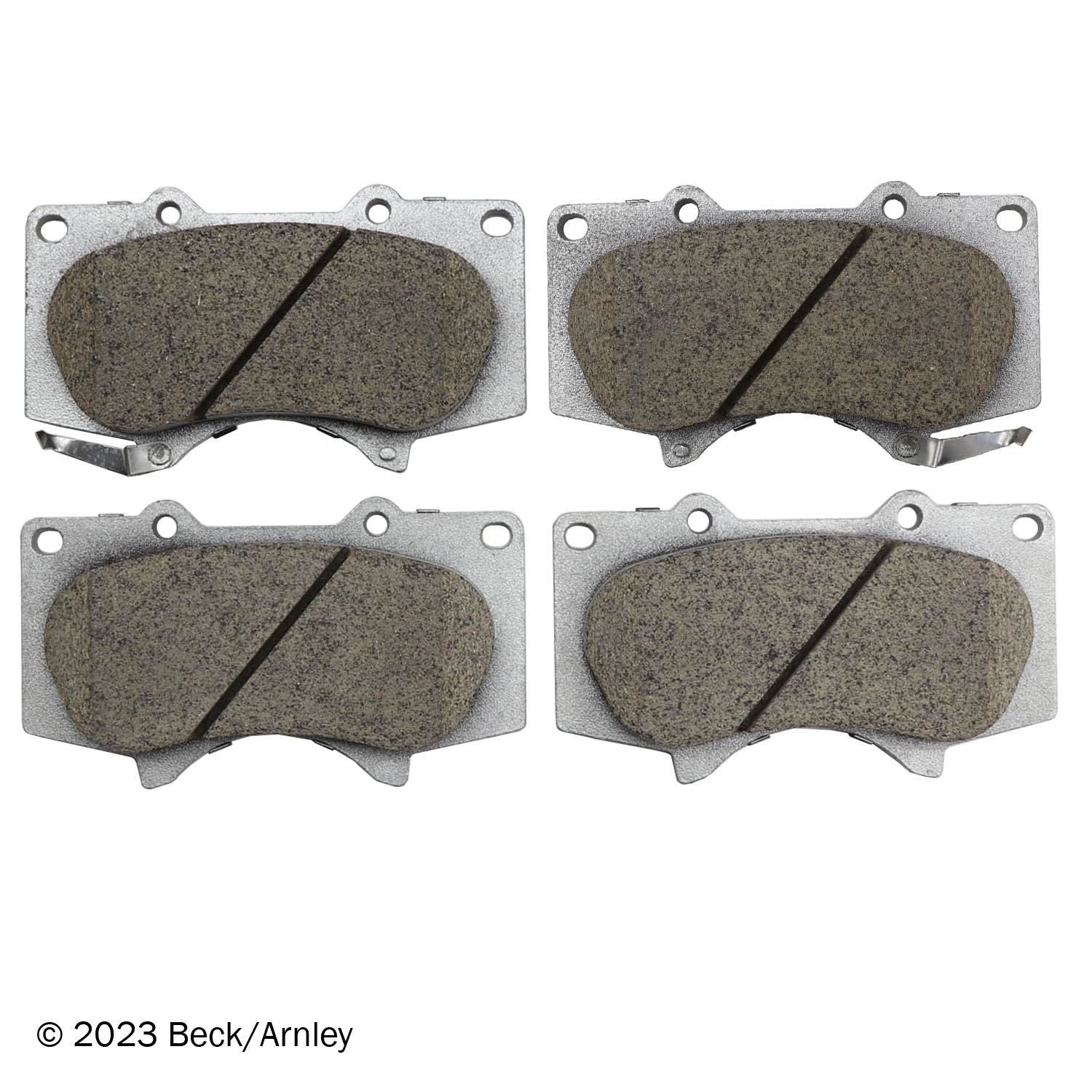 Beck / Arnley Ceramic Disc Brake Pad Set 085-1678