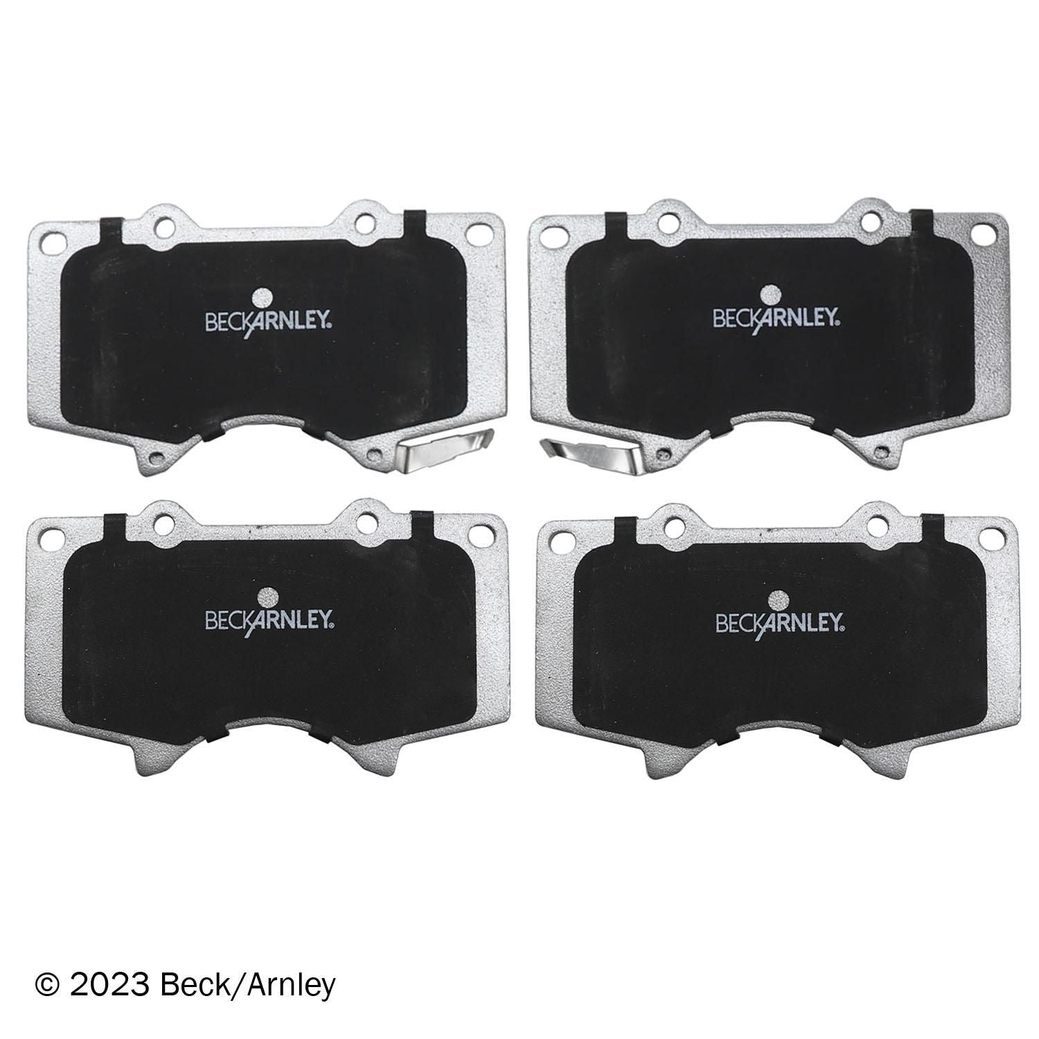 Beck / Arnley Ceramic Disc Brake Pad Set 085-1678
