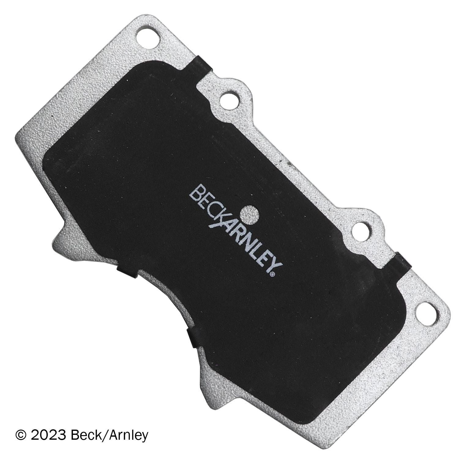 Beck / Arnley Ceramic Disc Brake Pad Set 085-1678
