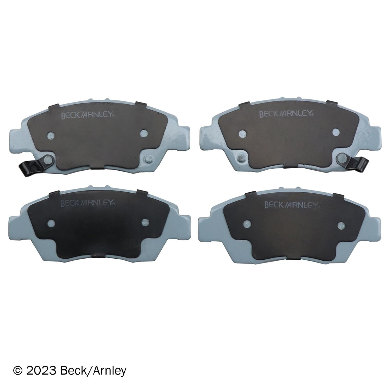 Beck / Arnley Ceramic Disc Brake Pad Set 085-1693
