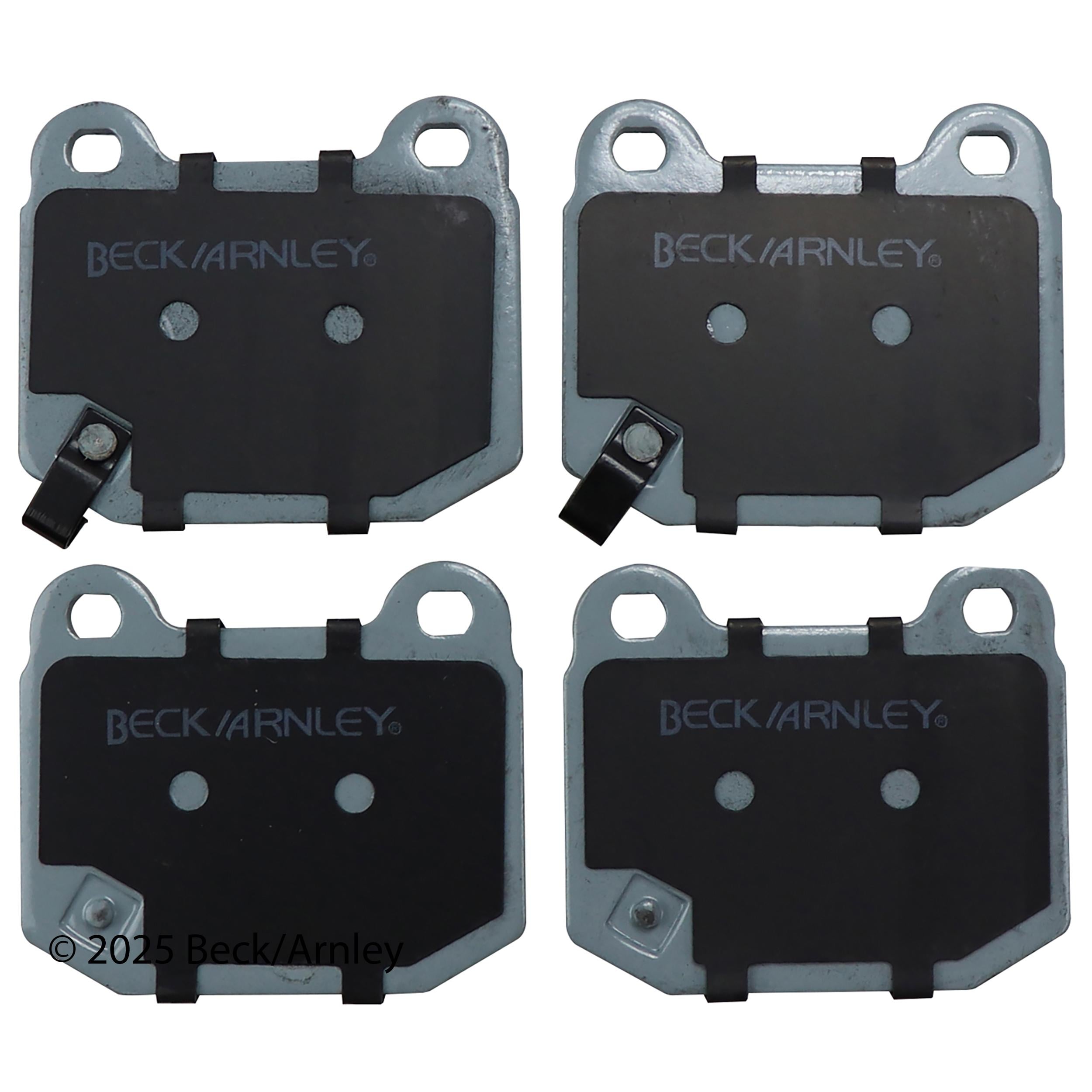Beck / Arnley Ceramic Brake Pads 085-1708