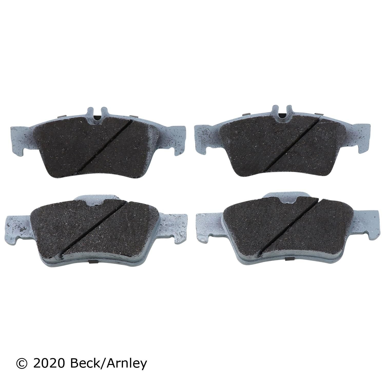 Beck / Arnley Semi - metallic Disc Brake Pad Set 085-1730