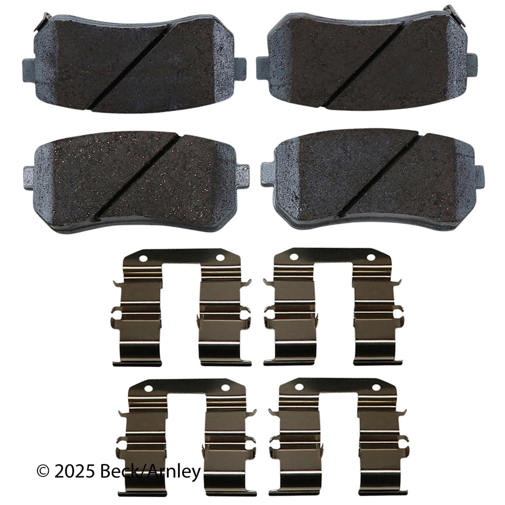 Beck / Arnley Ceramic Disc Brake Pad Set 085-1745