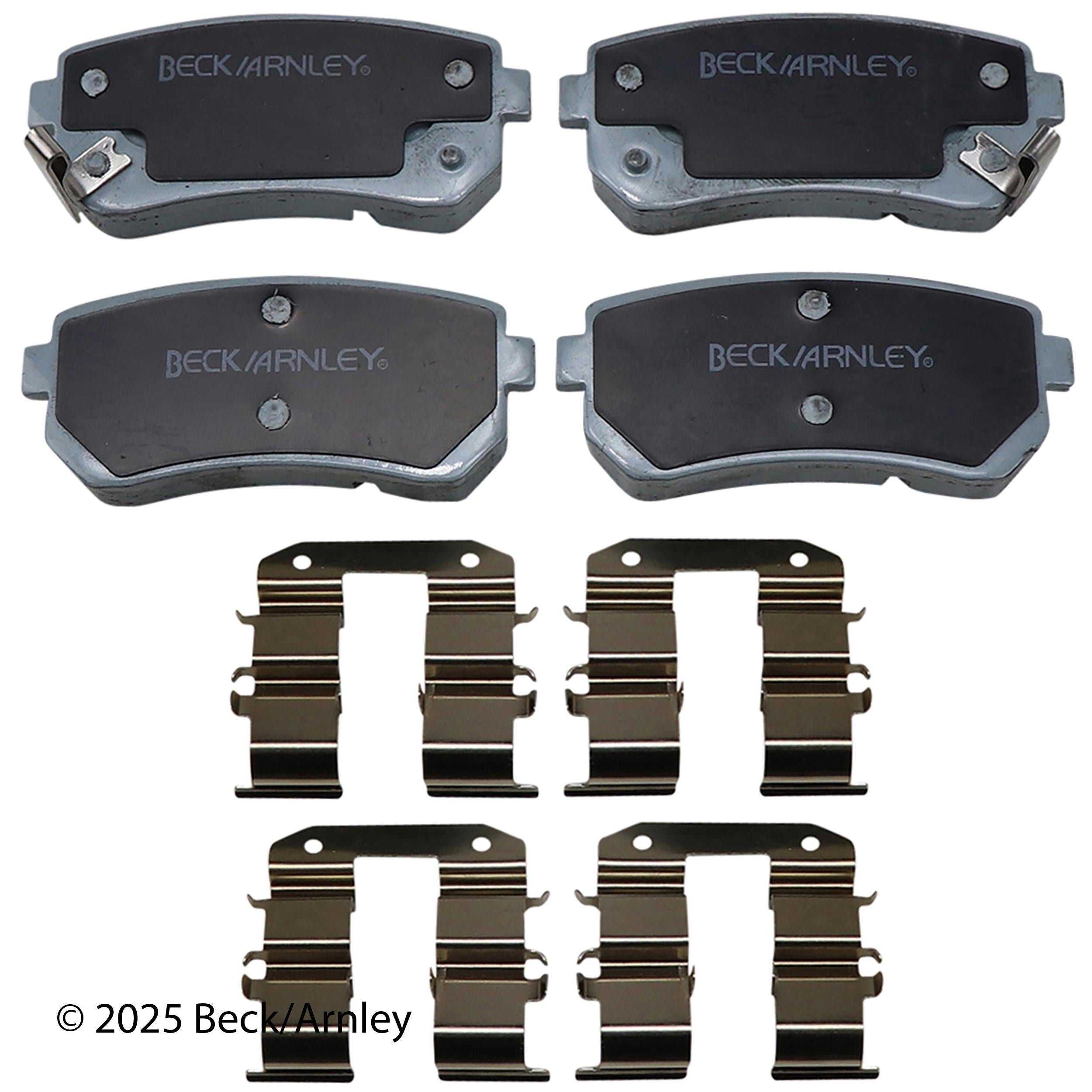 Beck / Arnley Ceramic Disc Brake Pad Set 085-1745