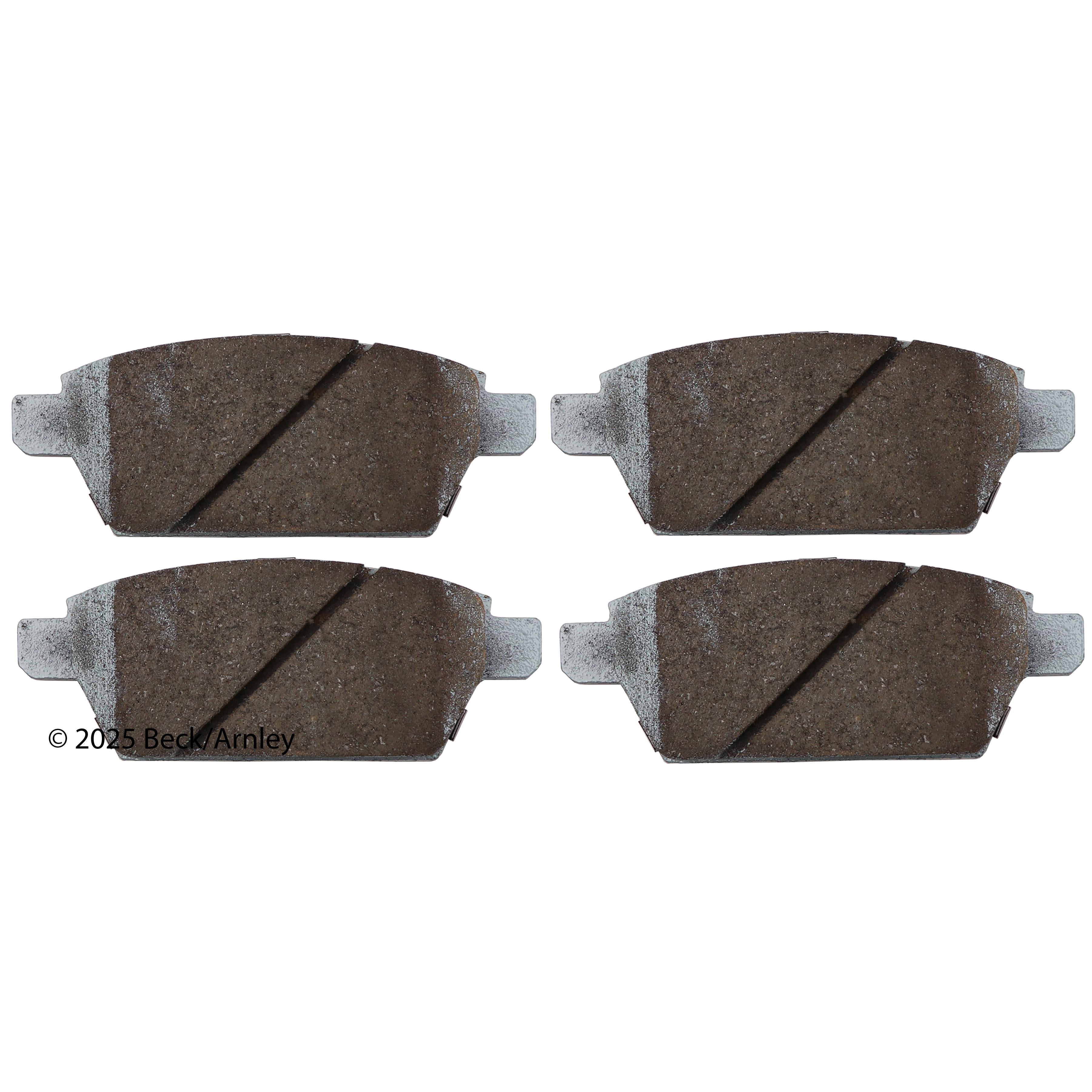 Beck / Arnley Ceramic Disc Brake Pad Set 085-1754