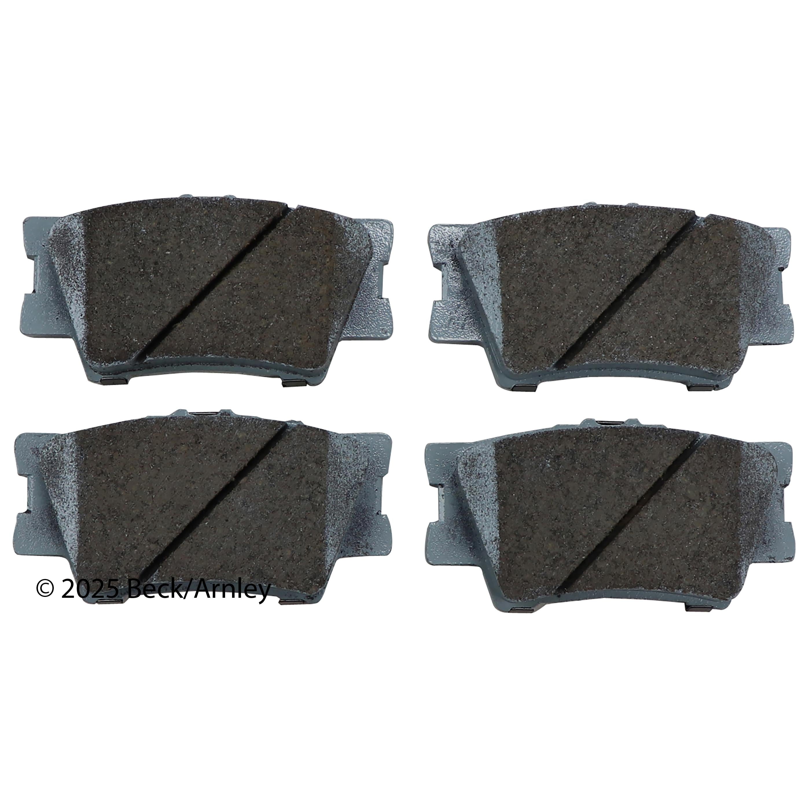 Beck / Arnley Ceramic Brake Pads 085-1756