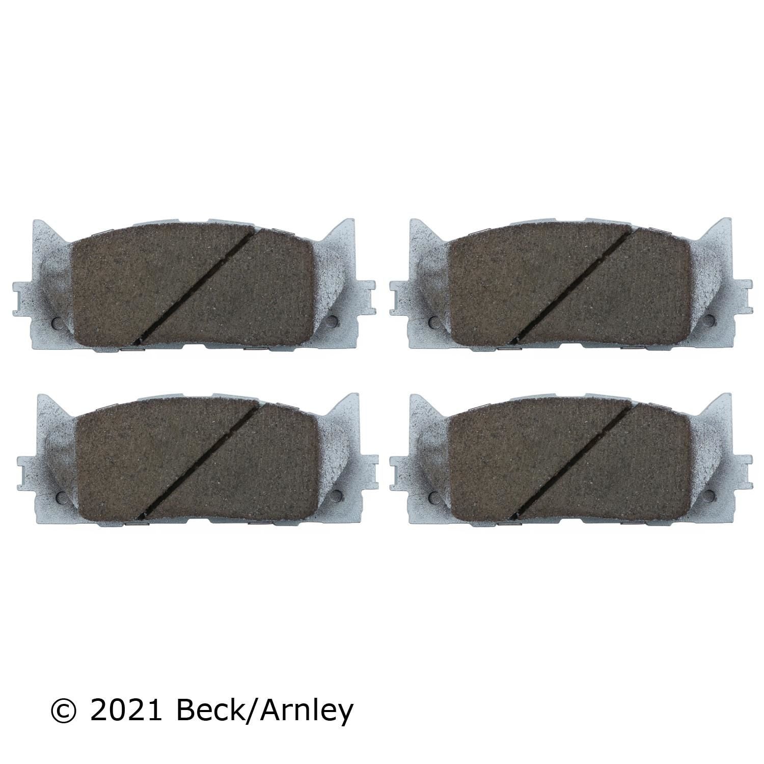 Beck / Arnley Ceramic Disc Brake Pad Set 085-1758