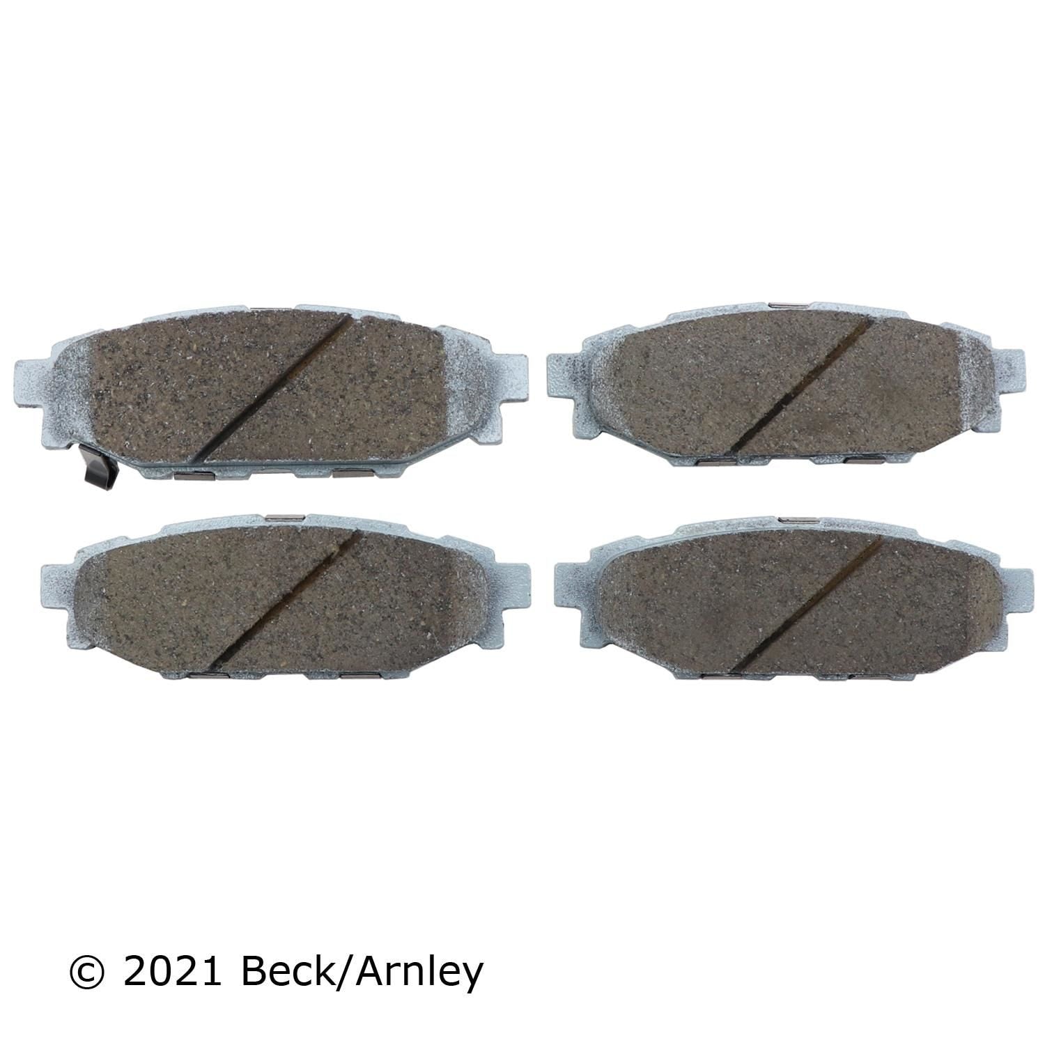 Beck / Arnley Ceramic Brake Pads 085-1811