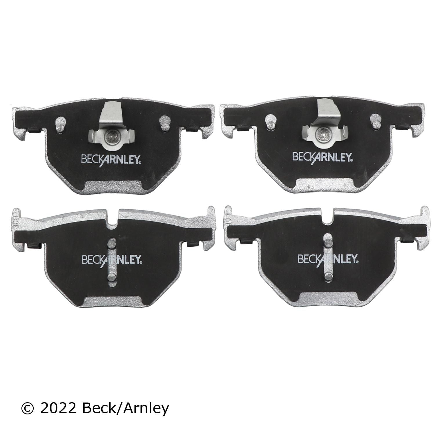 Beck / Arnley Semi - metallic Disc Brake Pad Set 085-1820