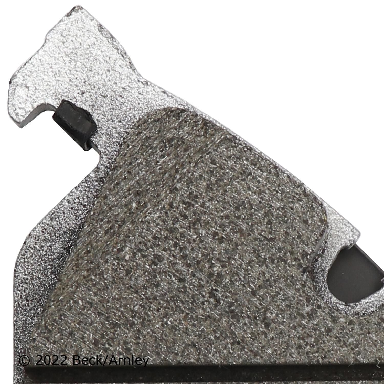 Beck / Arnley Semi - metallic Disc Brake Pad Set 085-1820