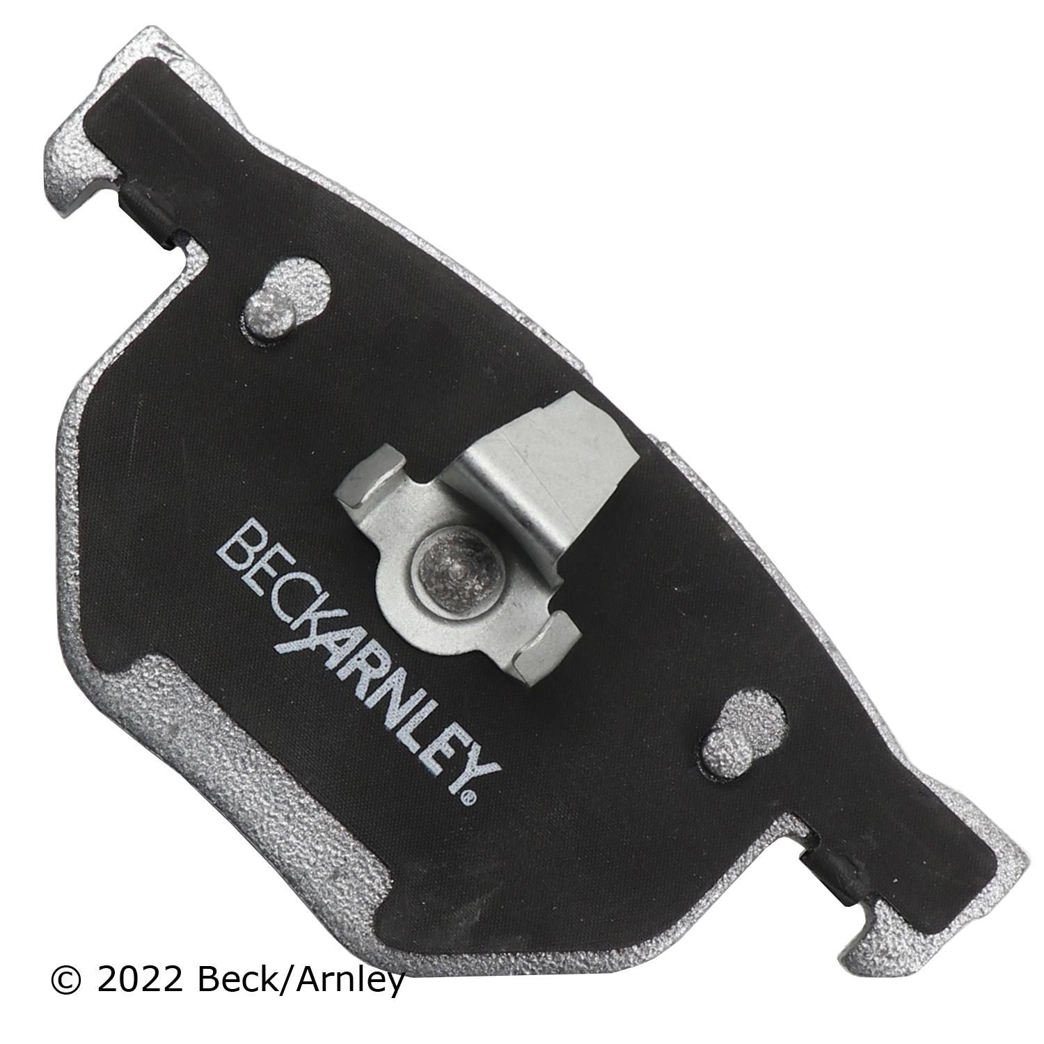 Beck / Arnley Semi - metallic Disc Brake Pad Set 085-1820