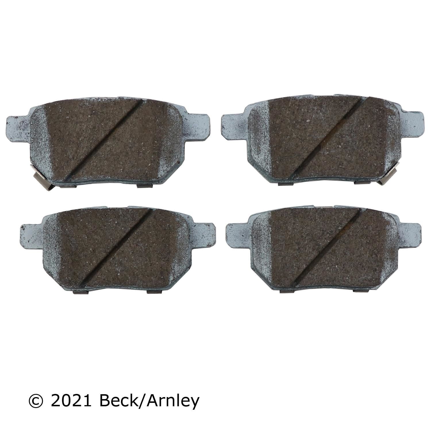 Beck / Arnley Ceramic Disc Brake Pad Set 085-1824
